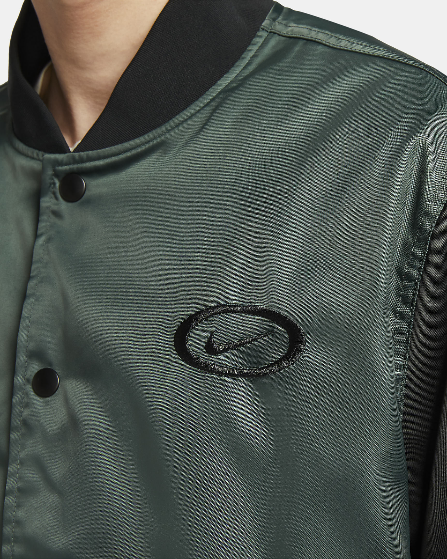 Nike DNA Men's Repel Basketball Jacket - Vintage Green/Black/Black