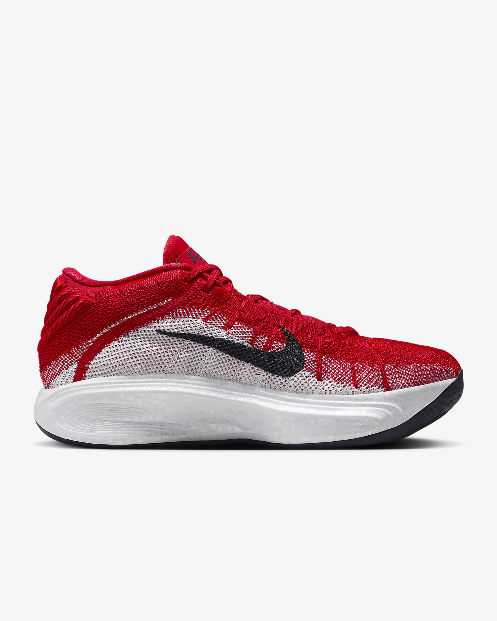 Nike G.T. Hustle 3 Basketballschuh - University Red/Weiß/Glacier Blue/Obsidian