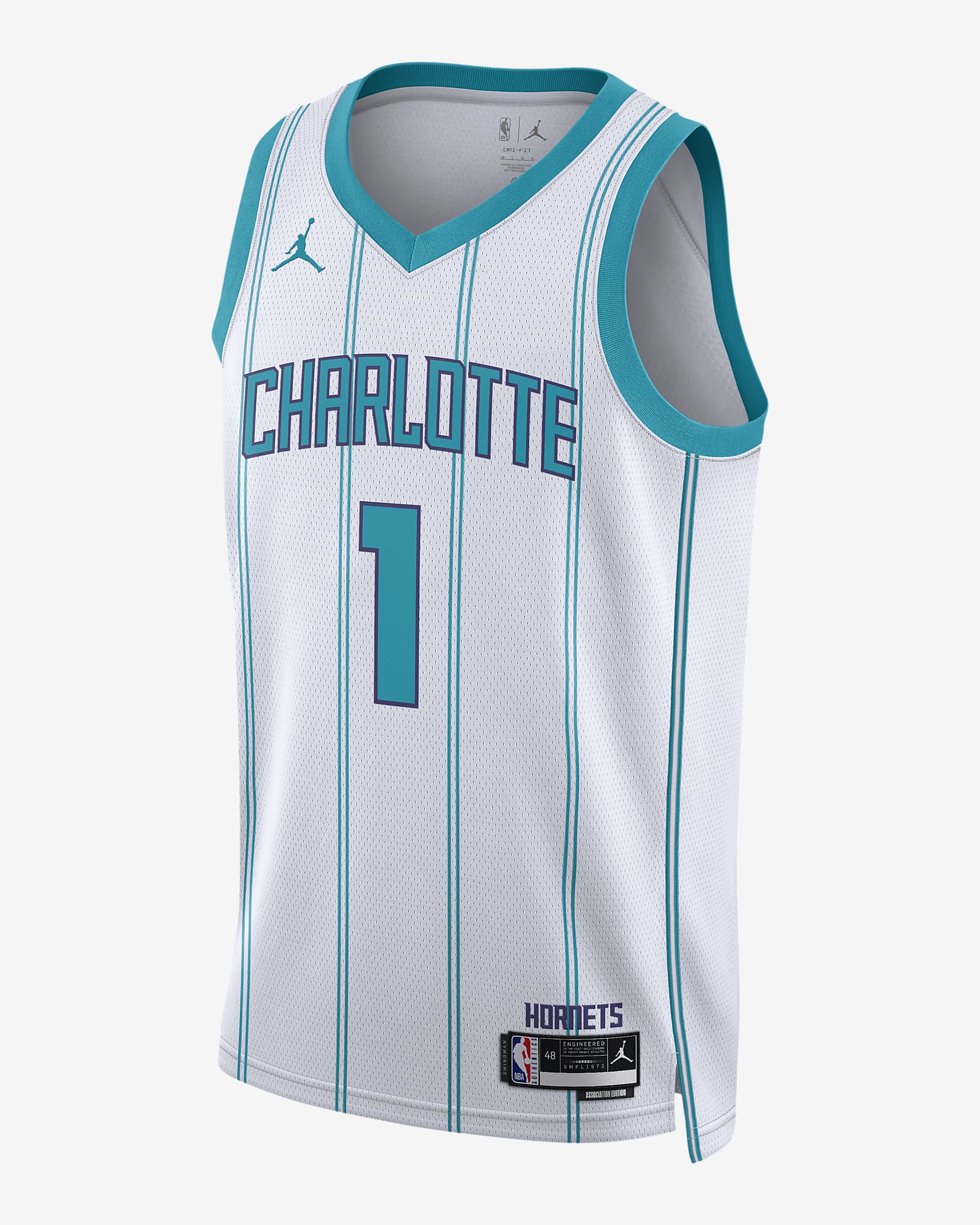 Charlotte Hornets Association Edition 2022/23 Jordan Dri-FIT NBA ...