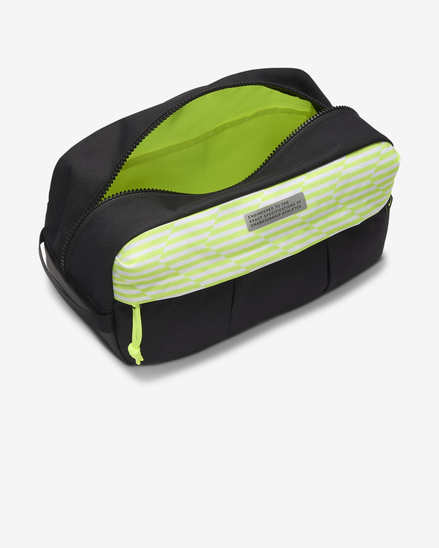 Nike Academy Football Shoe Bag - Black/Volt/Black