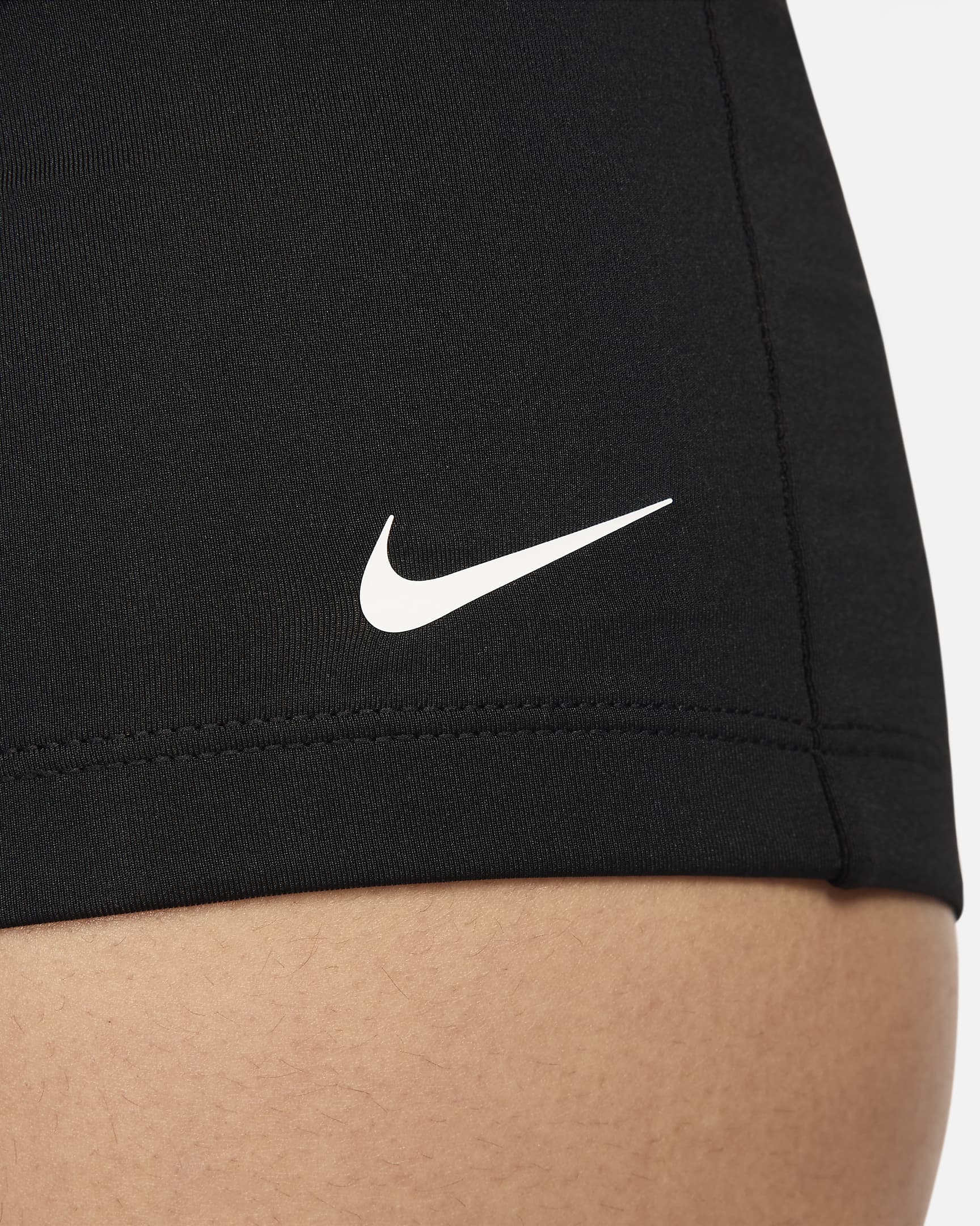 Shorts Kick para mujer Nike Swim Essential - Negro