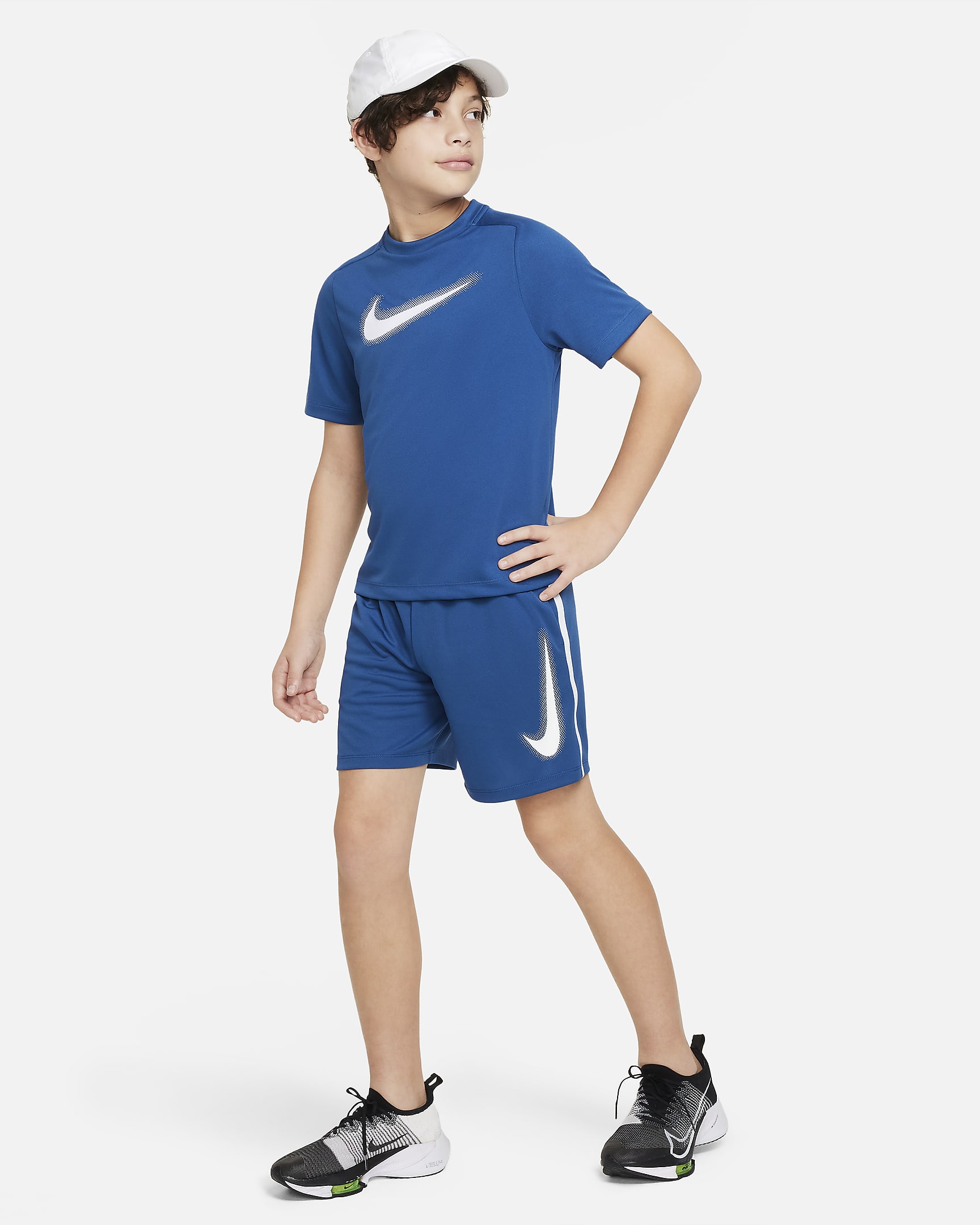 Nike Multi Older Kids' (Boys') Dri-FIT Graphic Training Shorts. Nike UK