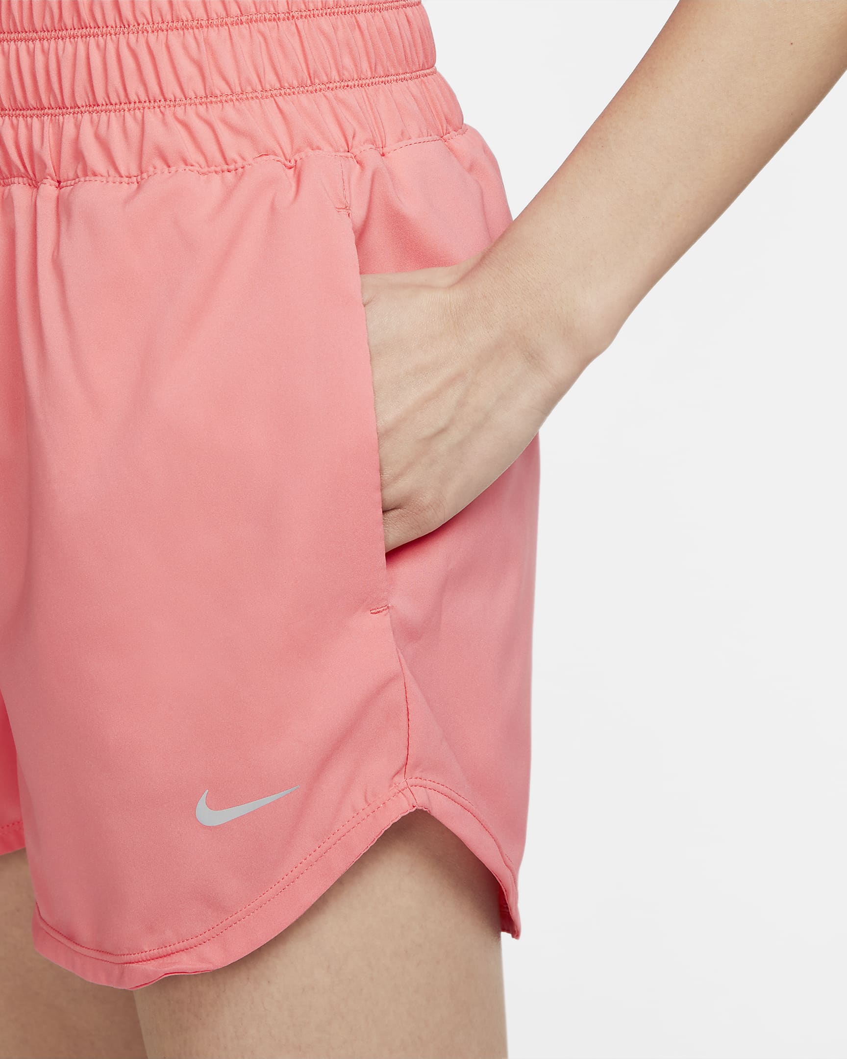 Nike Dri Fit One Womens Ultra High Waisted 3 Brief Lined Shorts Nike Jp 4287