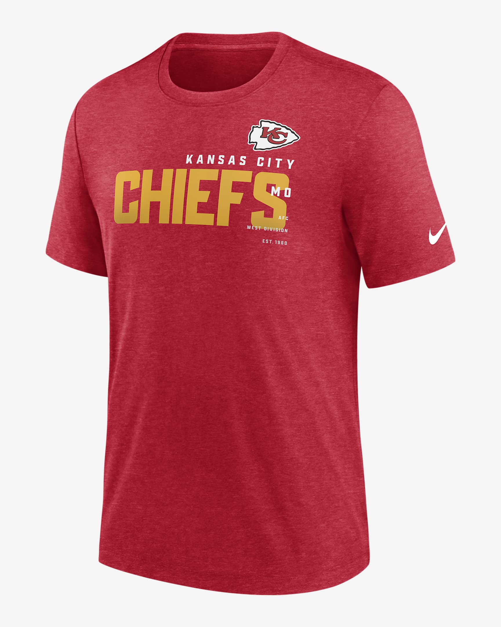 Nike Team Nfl Kansas City Chiefs Mens T Shirt 