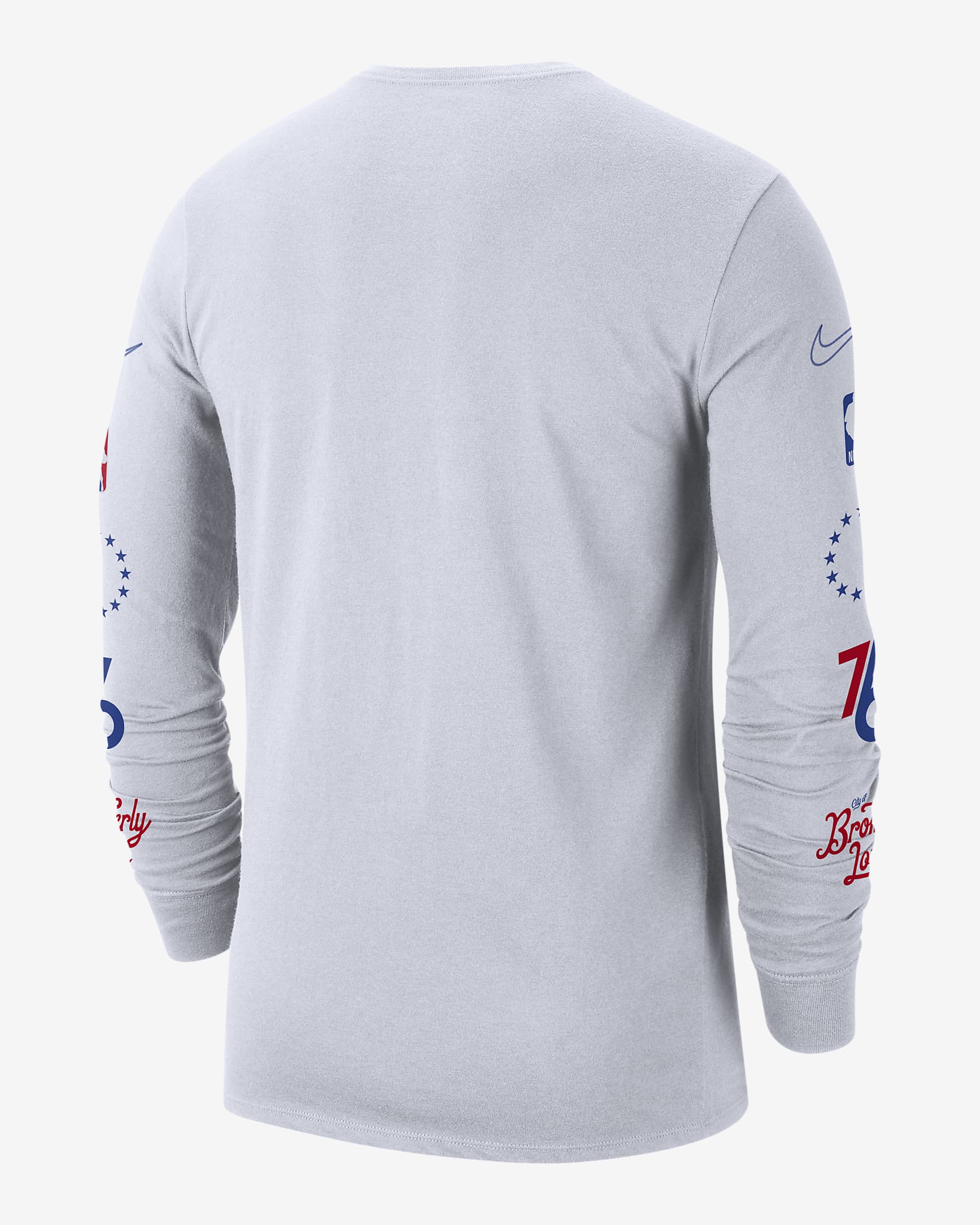 Philadelphia 76ers City Edition Men's Nike NBA Long-Sleeve T-Shirt ...