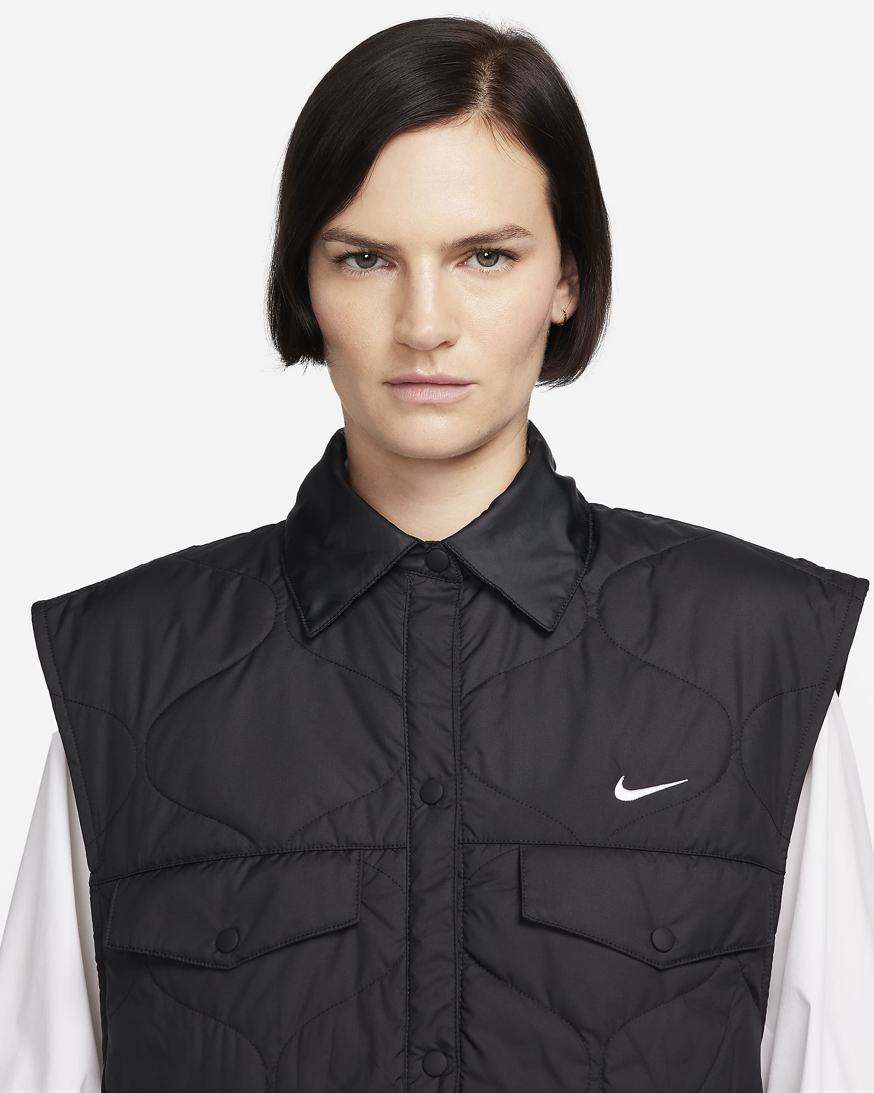 Nike Sportswear Essential Women's Gilet - Black/White