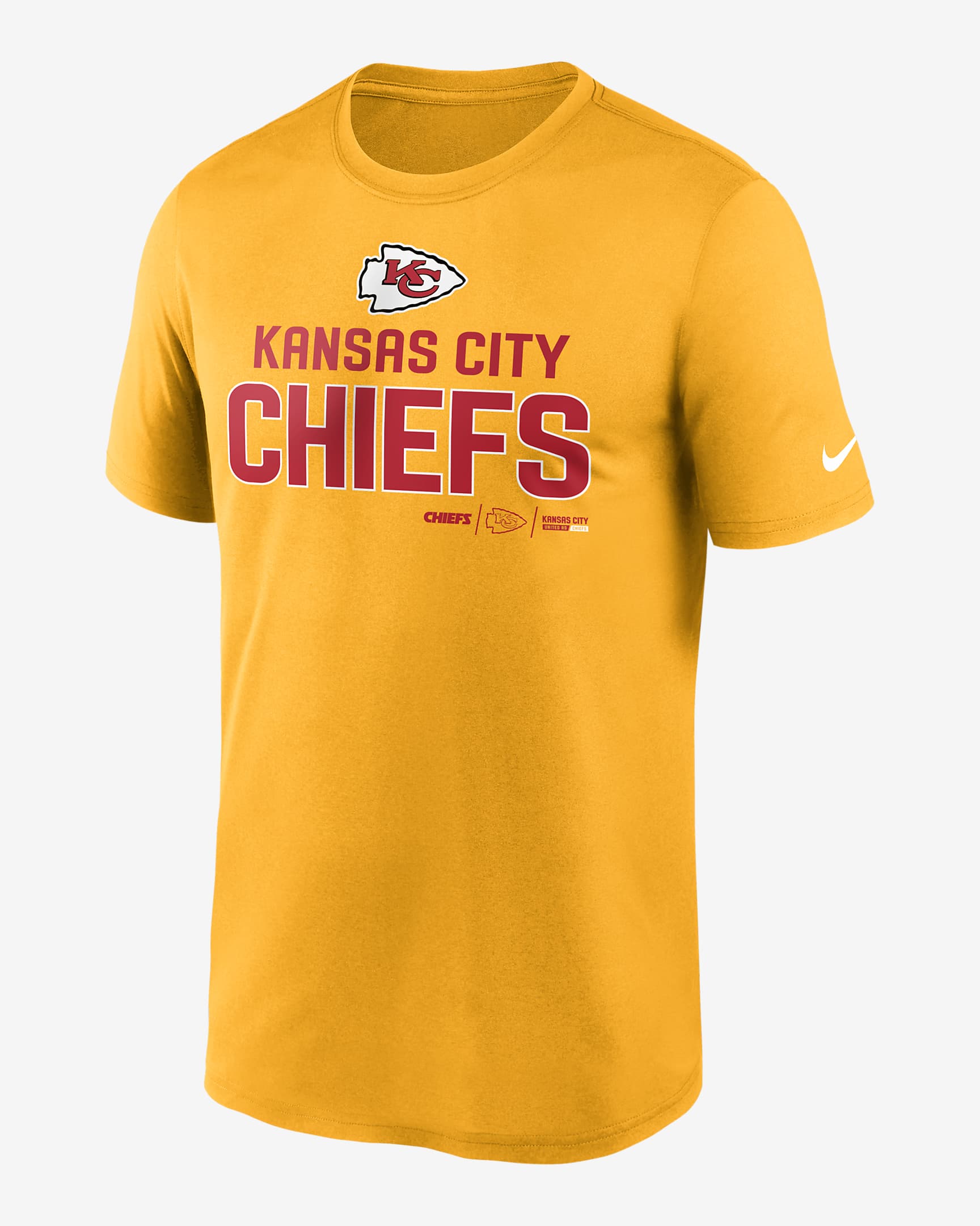 Nike Dri-FIT Community Legend (NFL Kansas City Chiefs) Men's T-Shirt - Gold