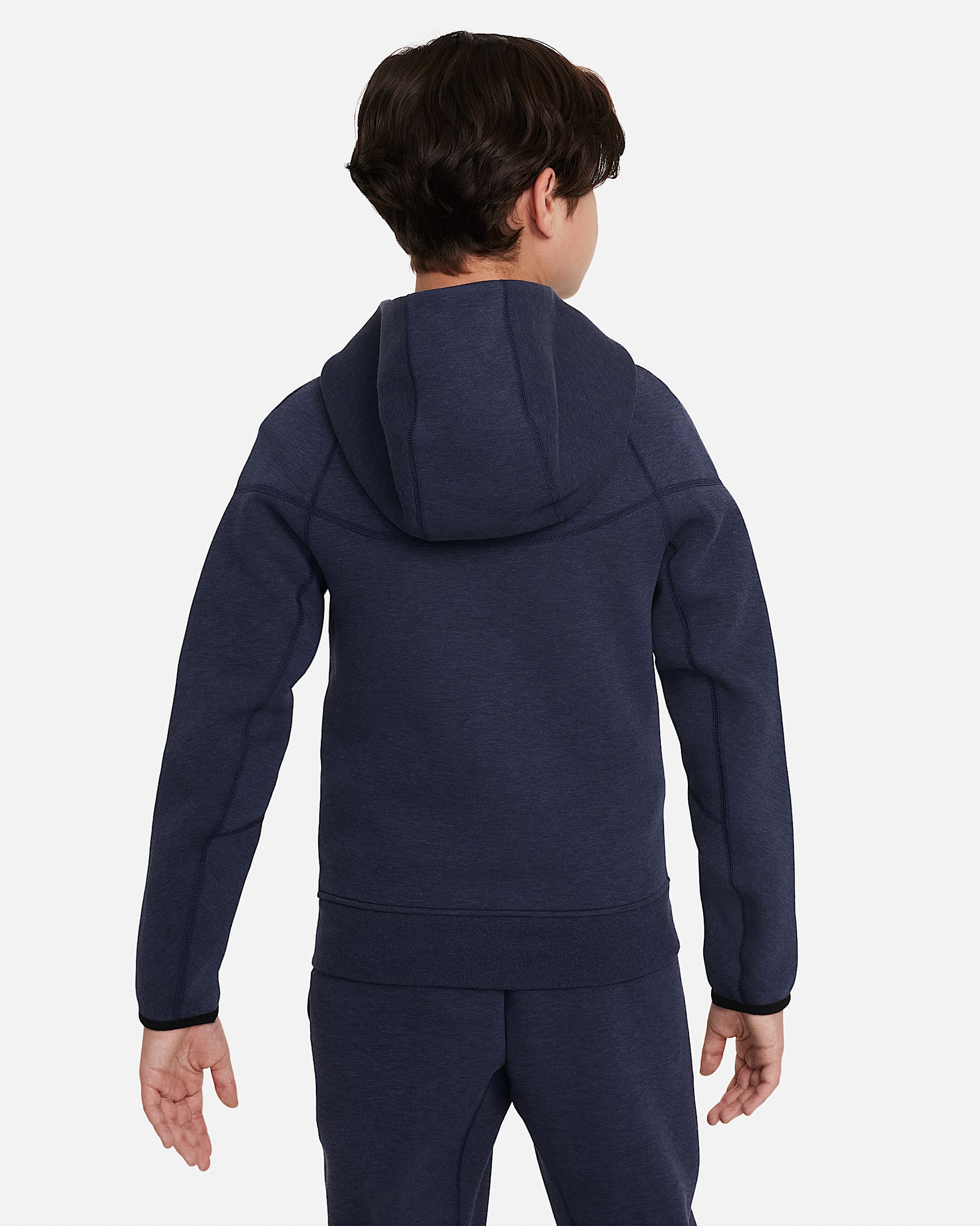 Nike Sportswear Tech Fleece Big Kids' (Boys') FullZip Hoodie.