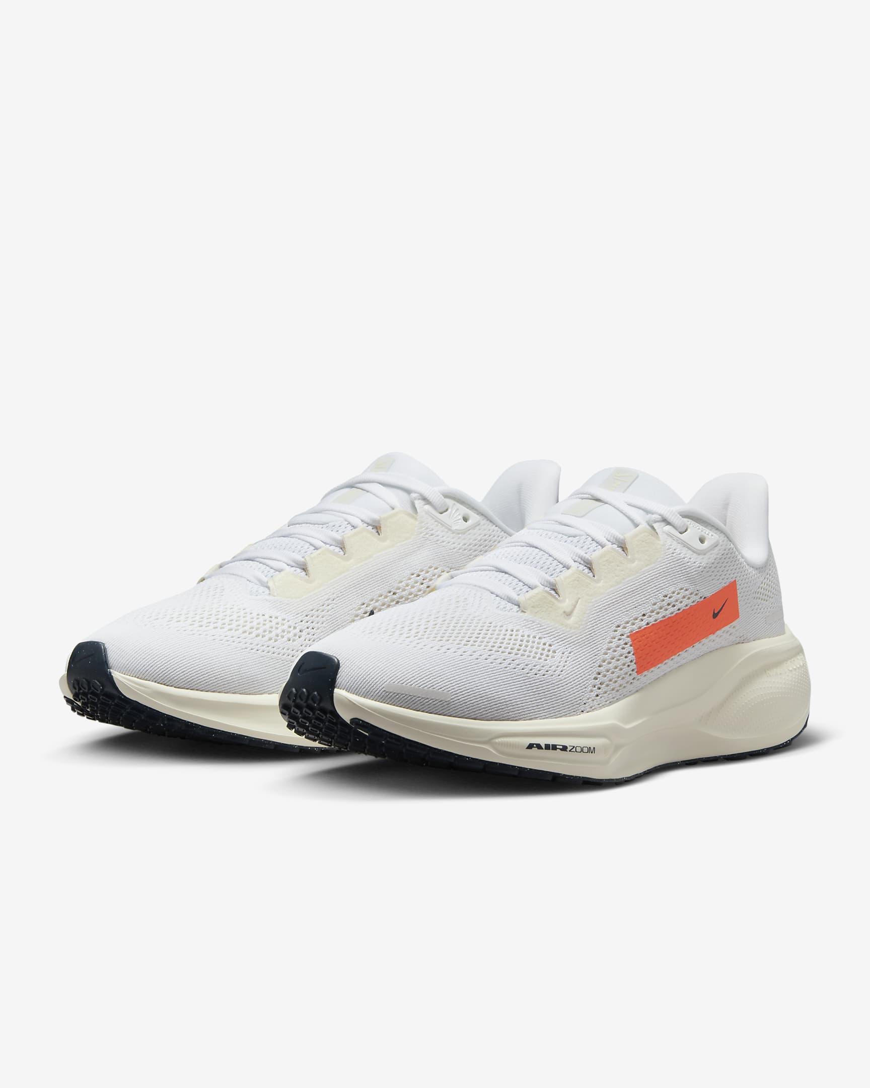 Nike Pegasus 41 PQ Straßenlaufschuh (Damen) - Weiß/Hyper Crimson/Pale Ivory/Armory Navy