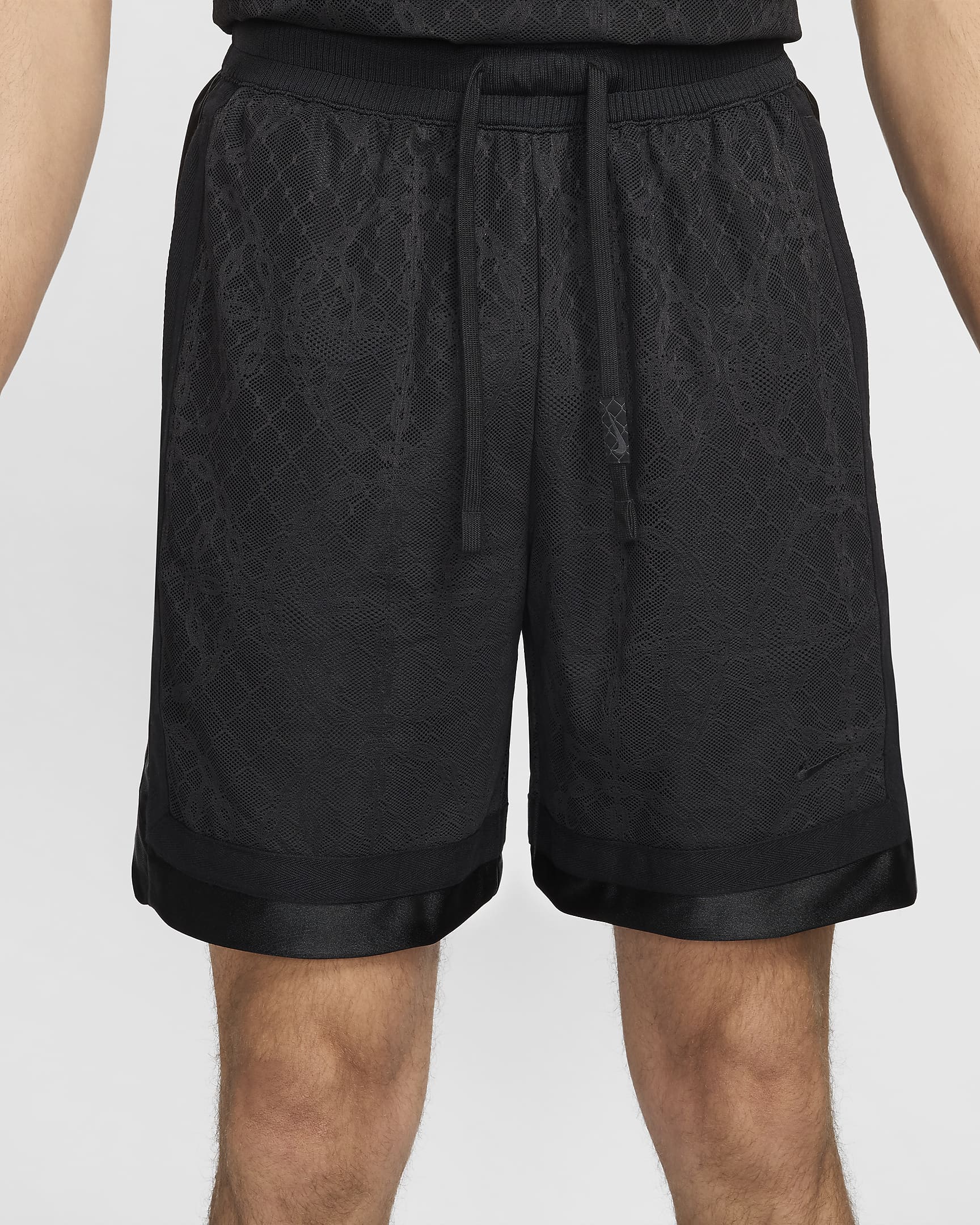 Nike DNA Men's 20cm (approx.) Dri-FIT Basketball Shorts - Black/Black/Black