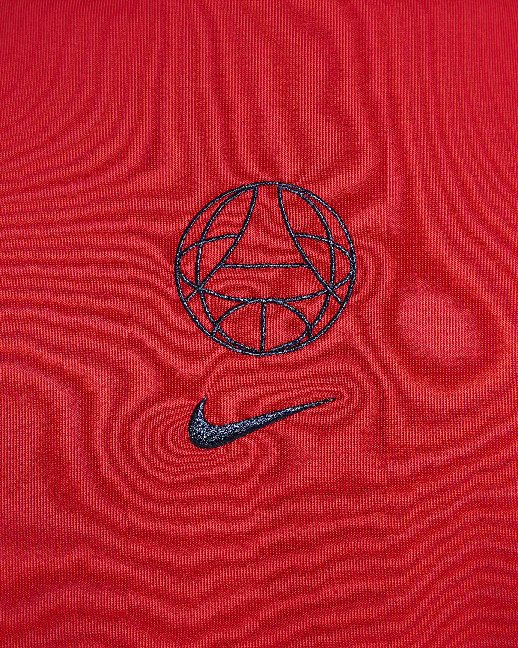 Paris Saint-Germain Men's Nike Soccer Graphic Crew-Neck Top - University Red/Midnight Navy/Midnight Navy