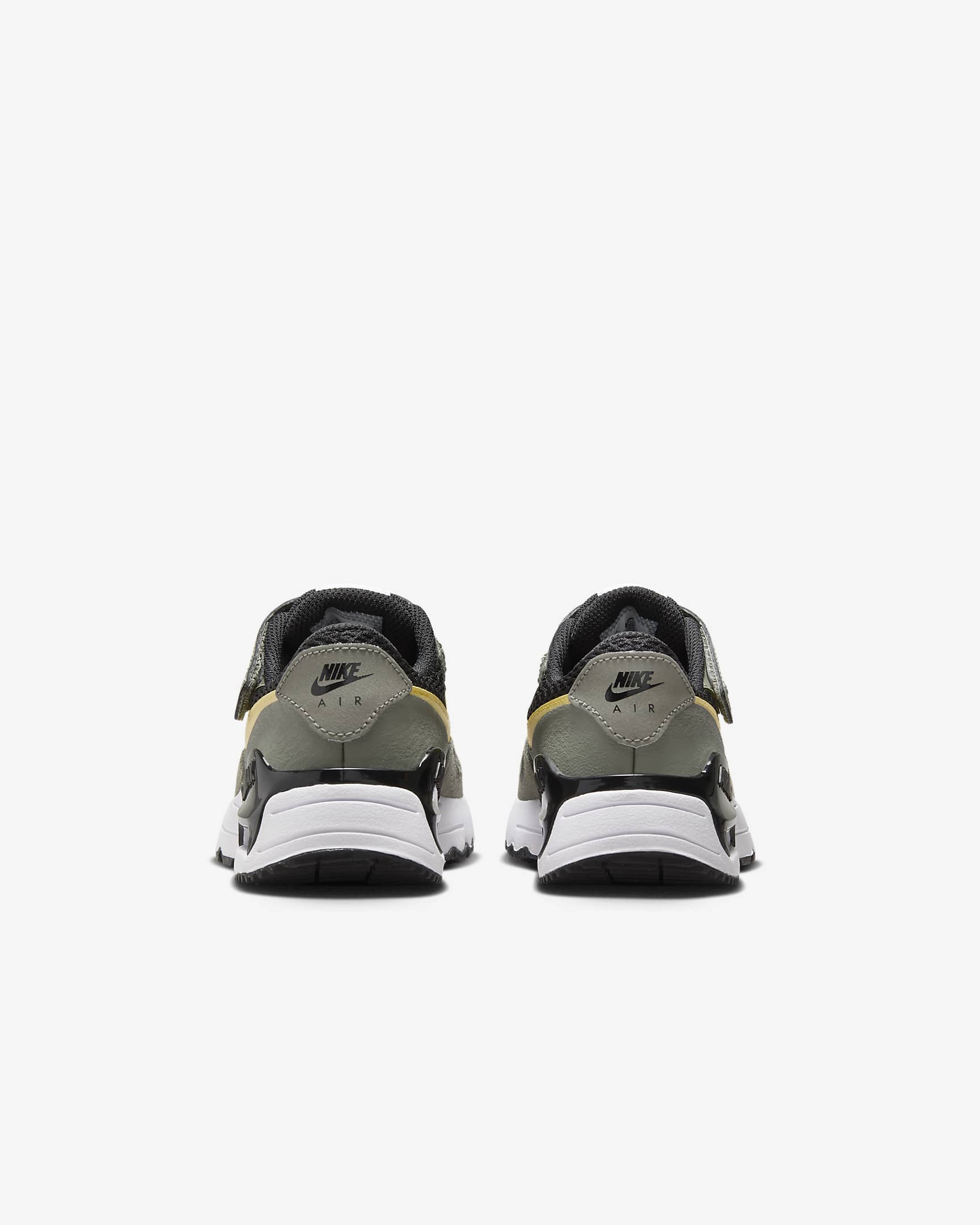 Nike Air Max SYSTM Younger Kids' Shoes - Black/Dark Stucco/Black/Saturn Gold