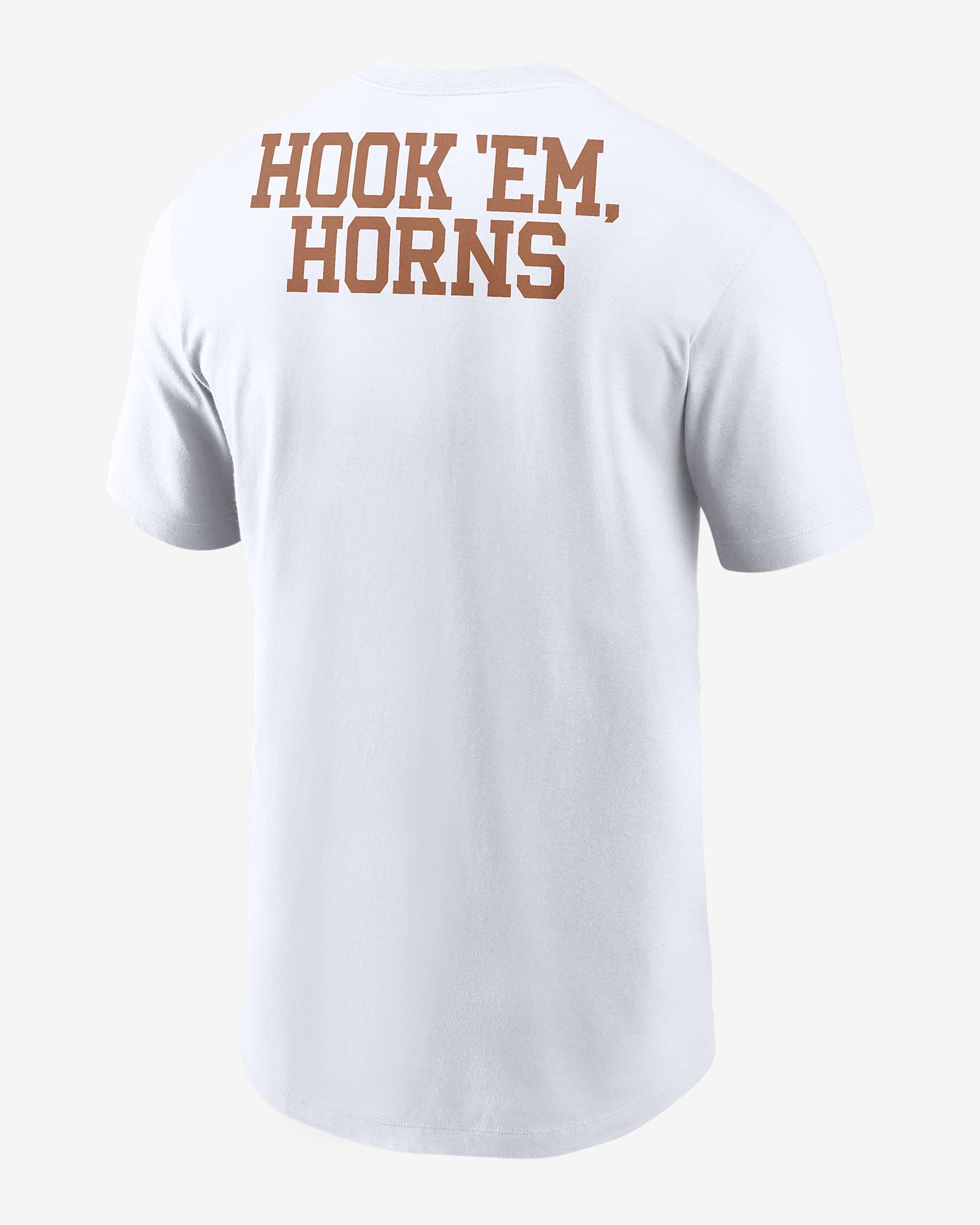 Texas Longhorns Blitz Men's Nike College T-Shirt - White