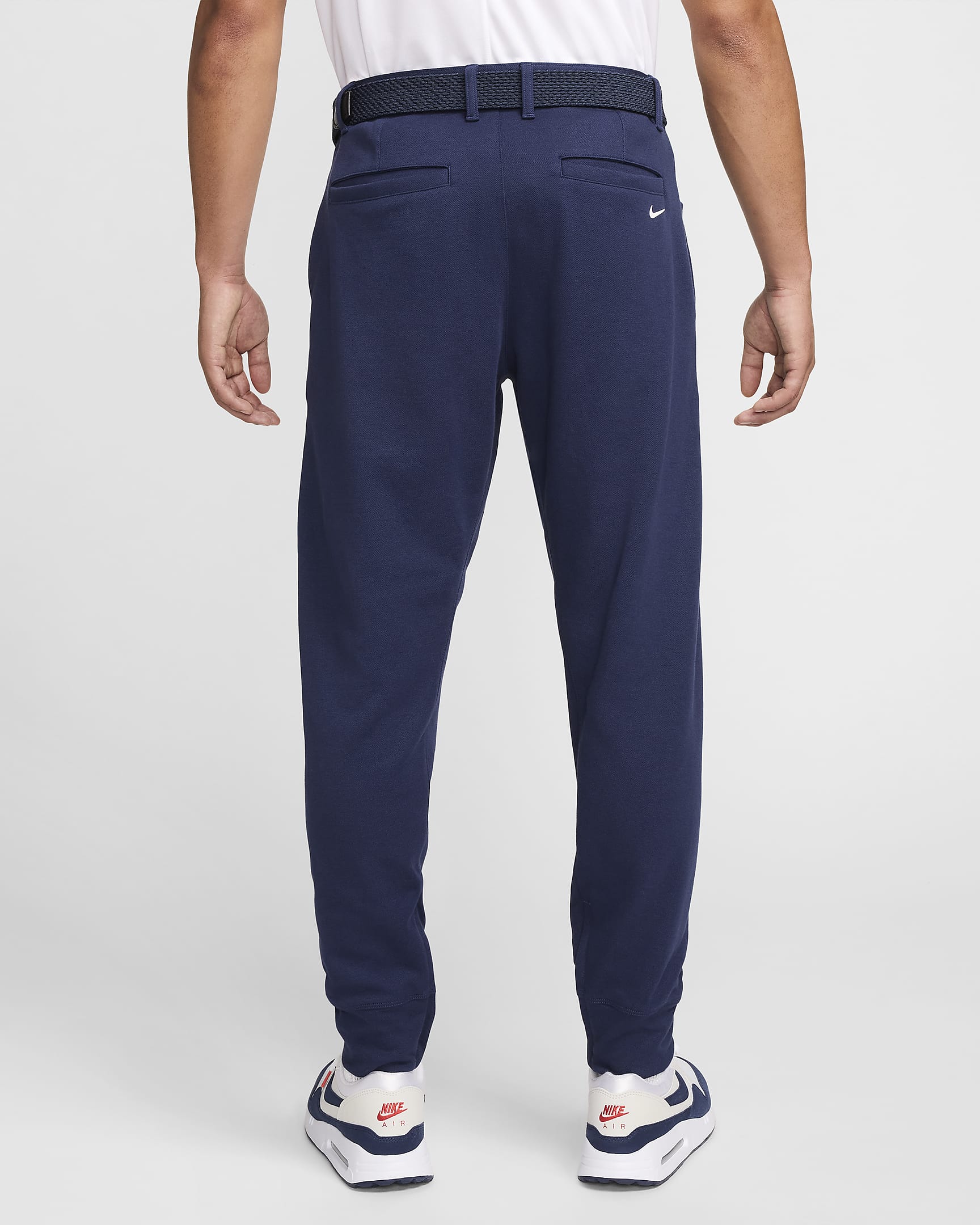 Pantalon de jogging de golf Nike Tour pour homme - Midnight Navy/Blanc