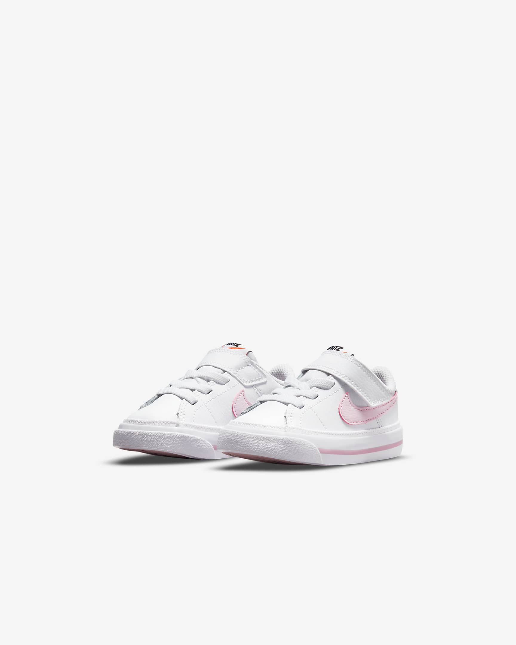 NikeCourt Legacy Baby/Toddler Shoes - White/Pink Foam