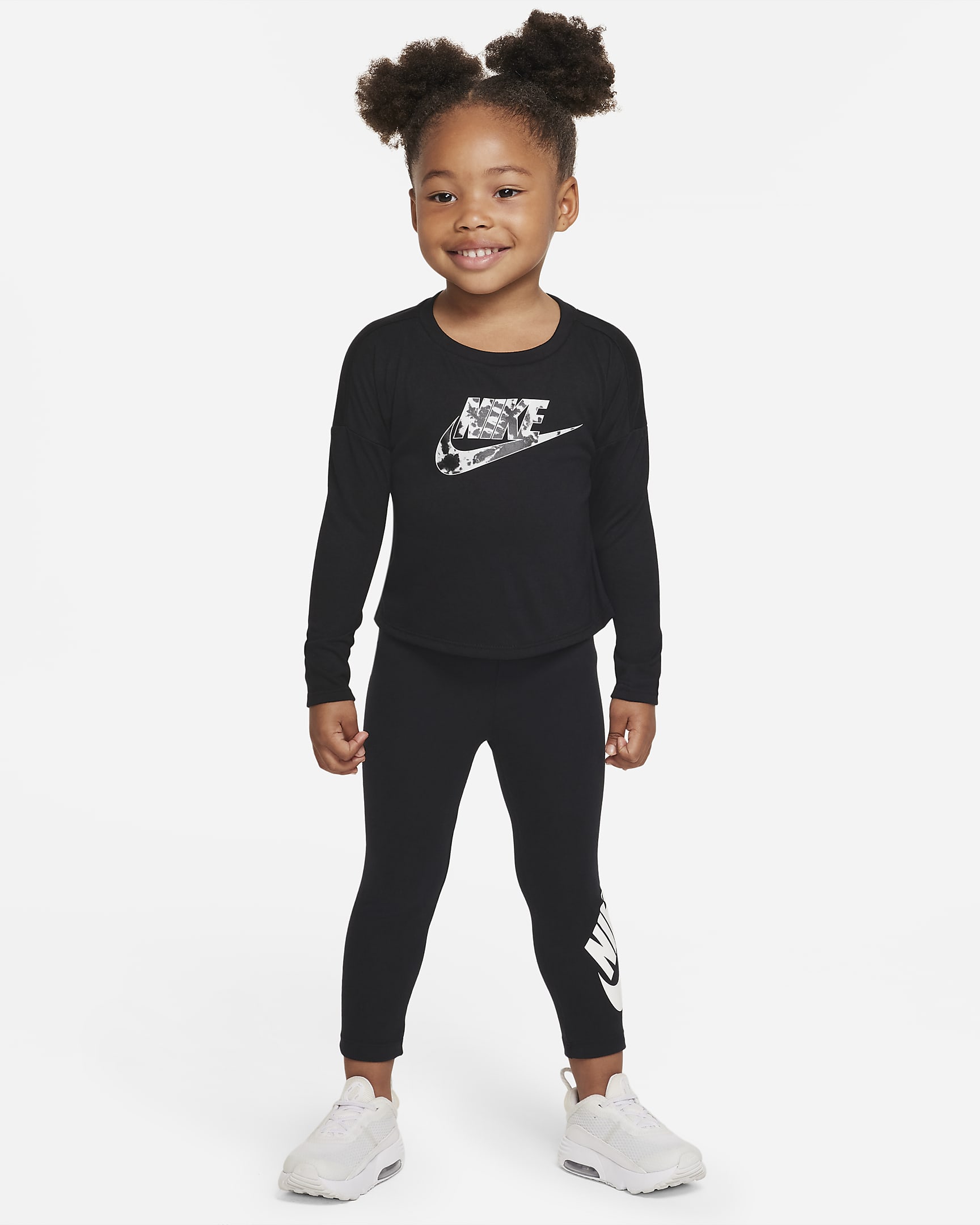 Playera infantil drapeada Nike. Nike.com