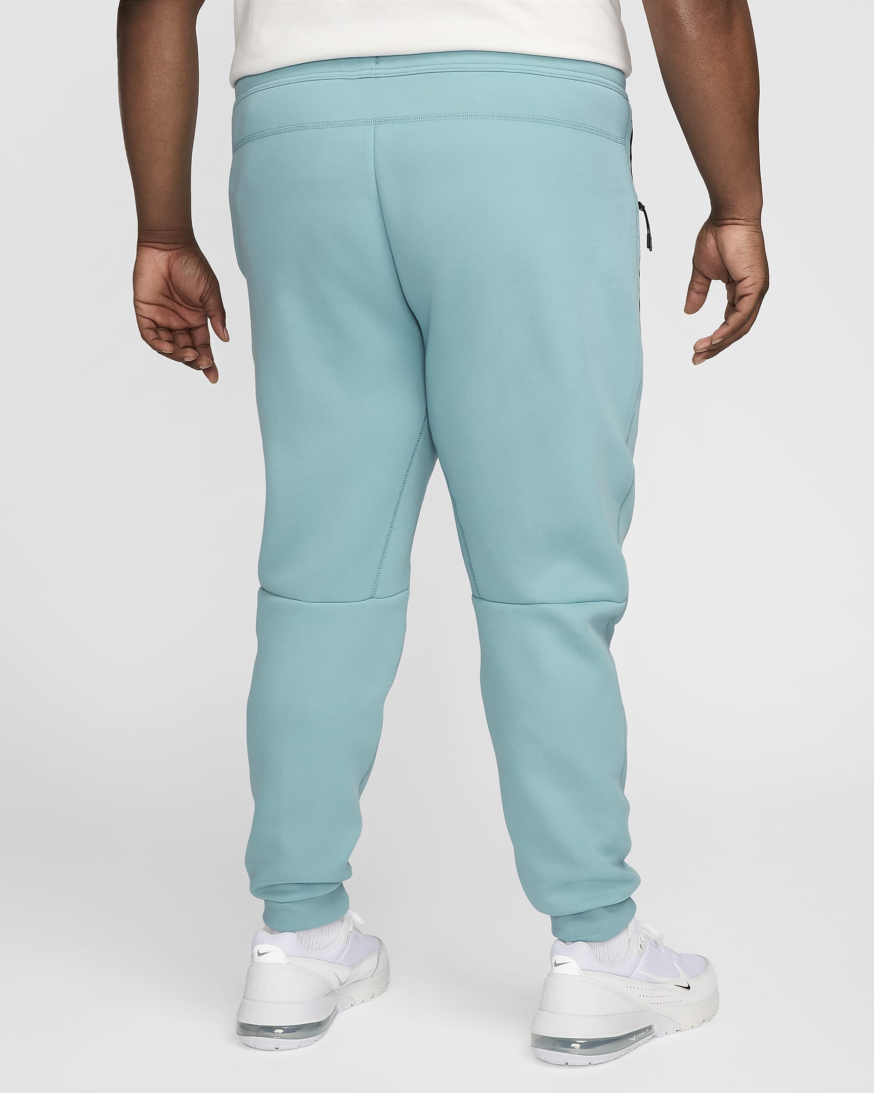 Nike Sportswear Tech Fleece férfi szabadidőnadrág - Denim Turquoise/Fekete