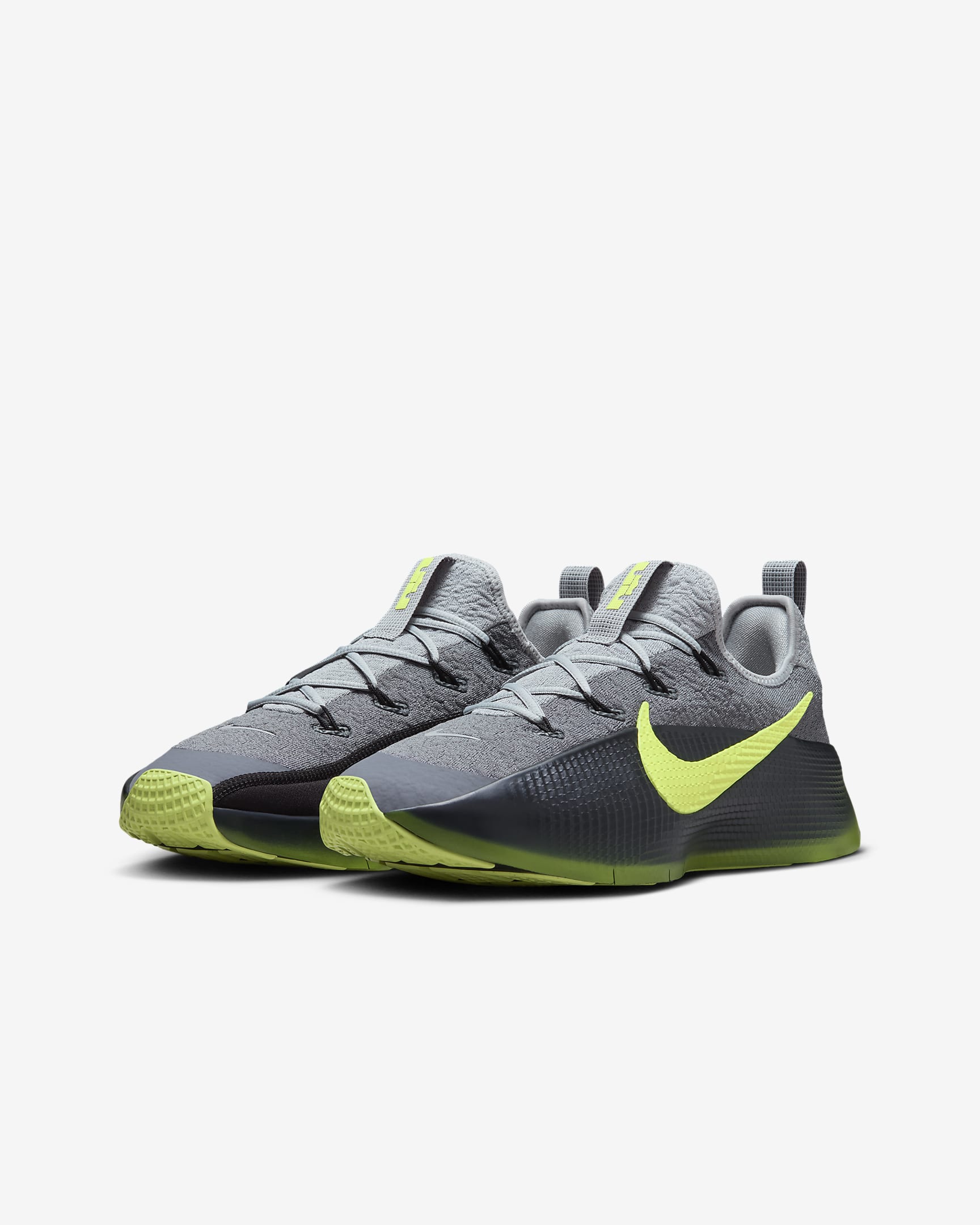 LeBron TR 1 Men's Workout Shoes - Smoke Grey/Black/Light Smoke Grey/Volt