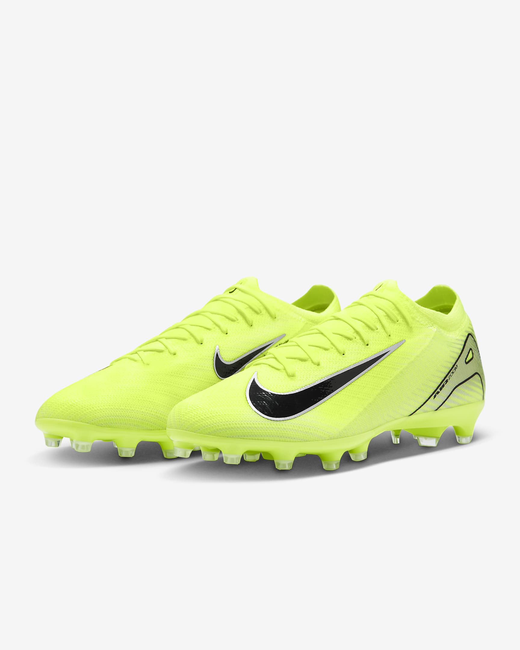 Nike Mercurial Vapor 16 Pro Botas de fútbol de perfil bajo AG-Pro - Volt/Negro