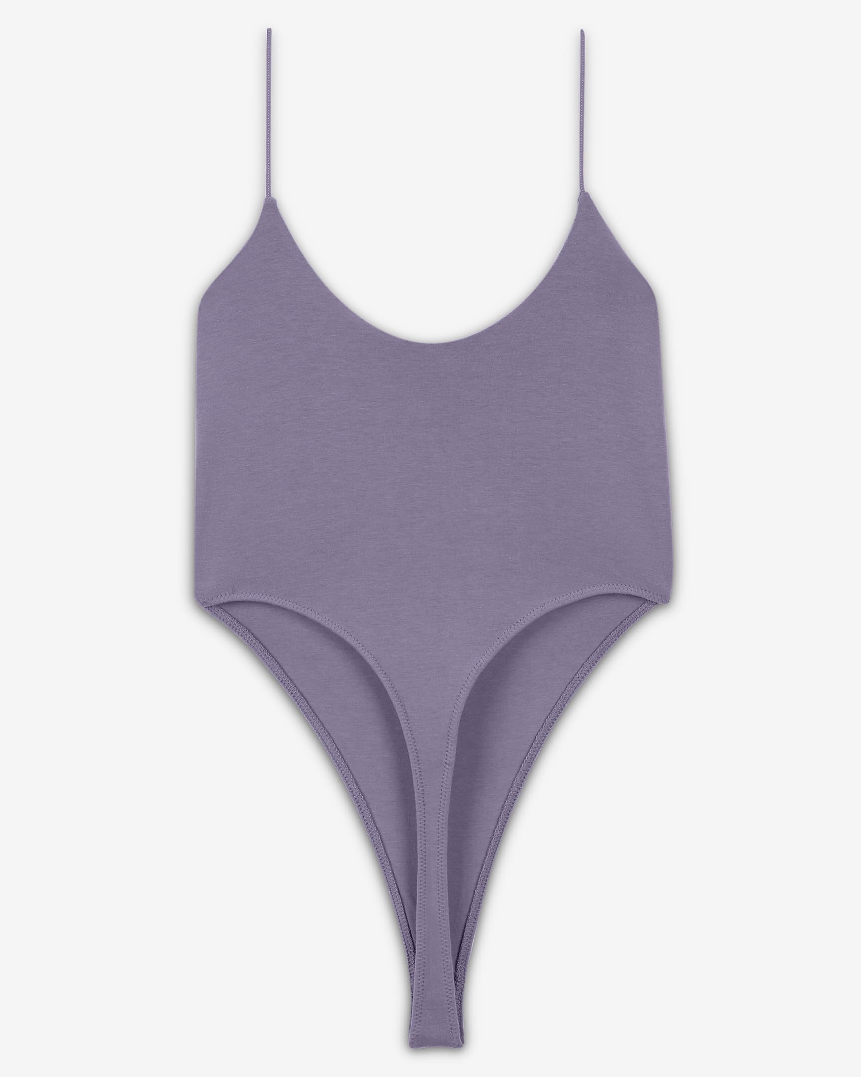 Nike Sportswear Chill Cami-Bodysuit für Damen aus Strickmaterial mit enger Passform - Daybreak/Schwarz