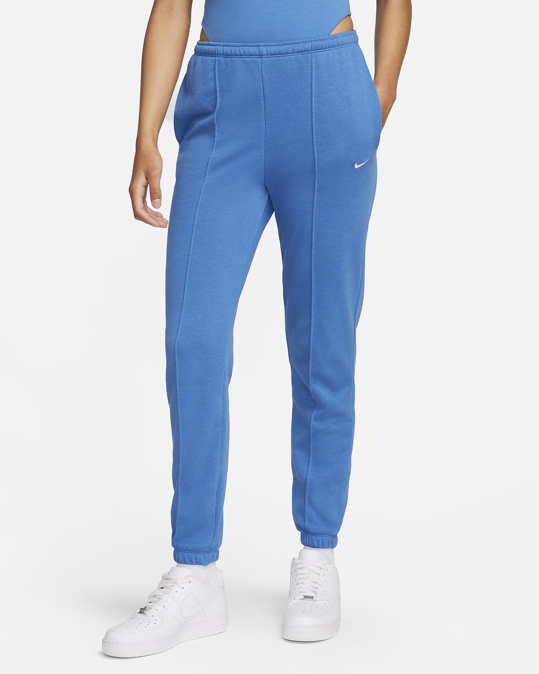 Nike Sportswear Chill Terry Women's Slim High-Waisted French Terry ...