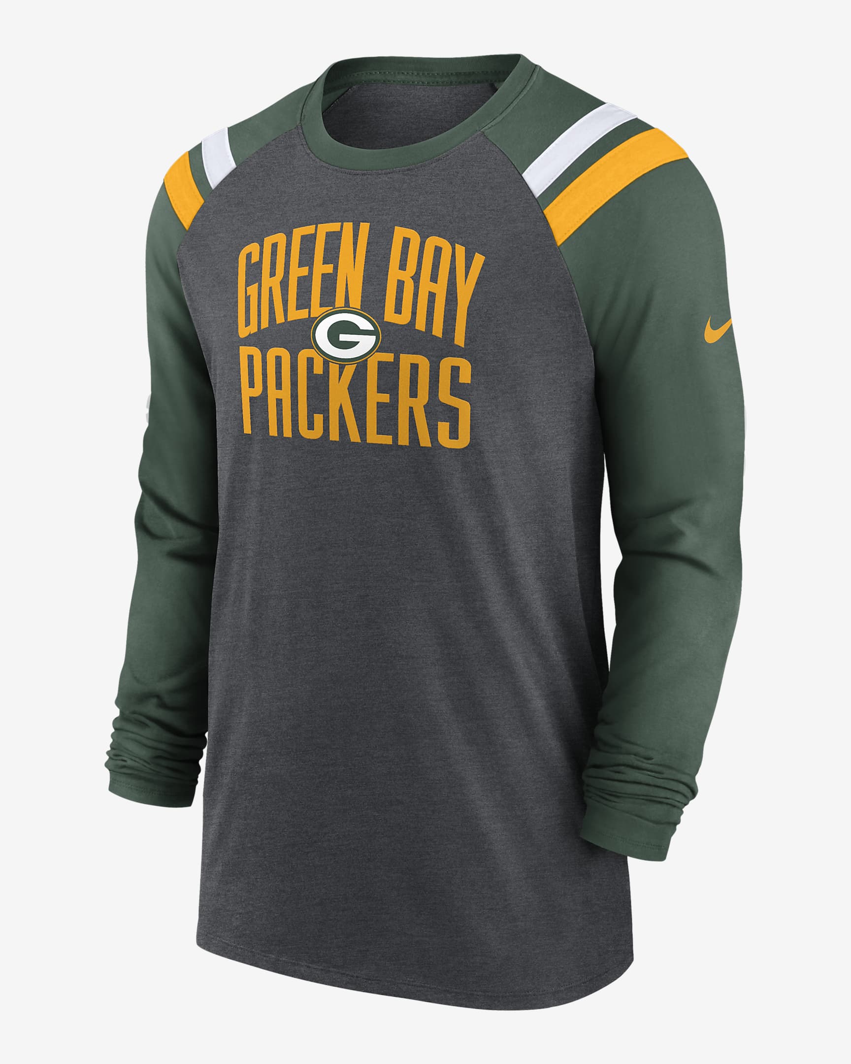 Nike Athletic Fashion (NFL Green Bay Packers) Men's Long-Sleeve T-Shirt ...