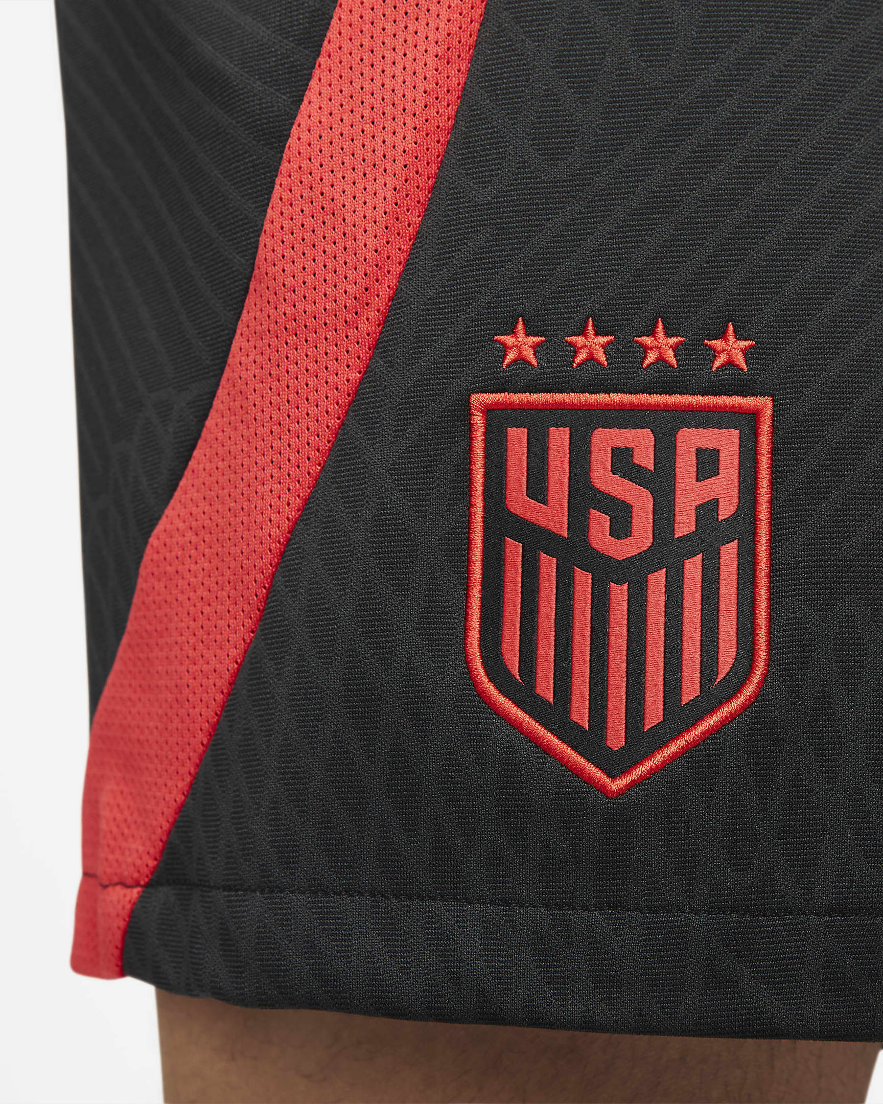 U.S. Strike Men's Nike DriFIT Knit Soccer Shorts.