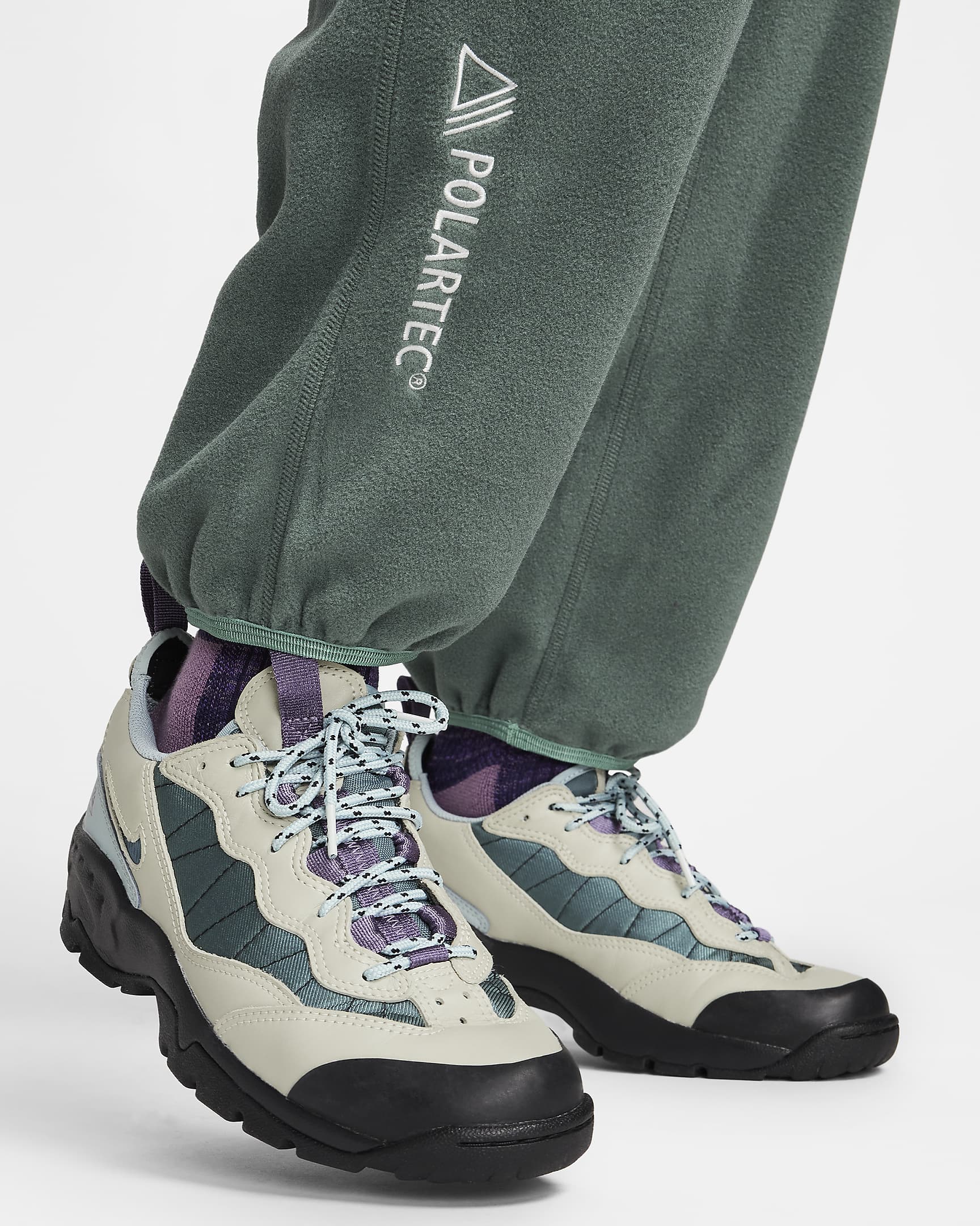 Nike ACG Polartec® "Wolf Tree" Men's Pants - Vintage Green/Bicoastal/Summit White