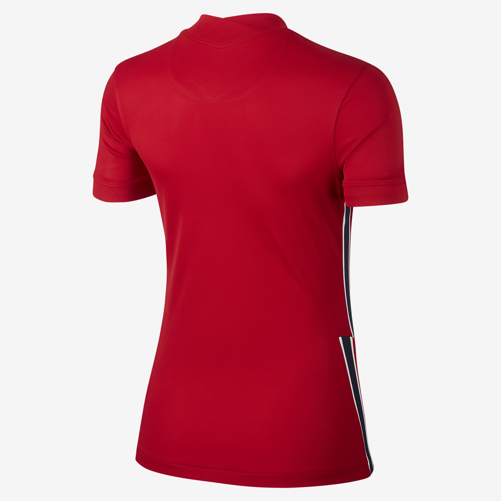 Camiseta de fútbol de local para mujer Stadium de Noruega 2020. Nike.com