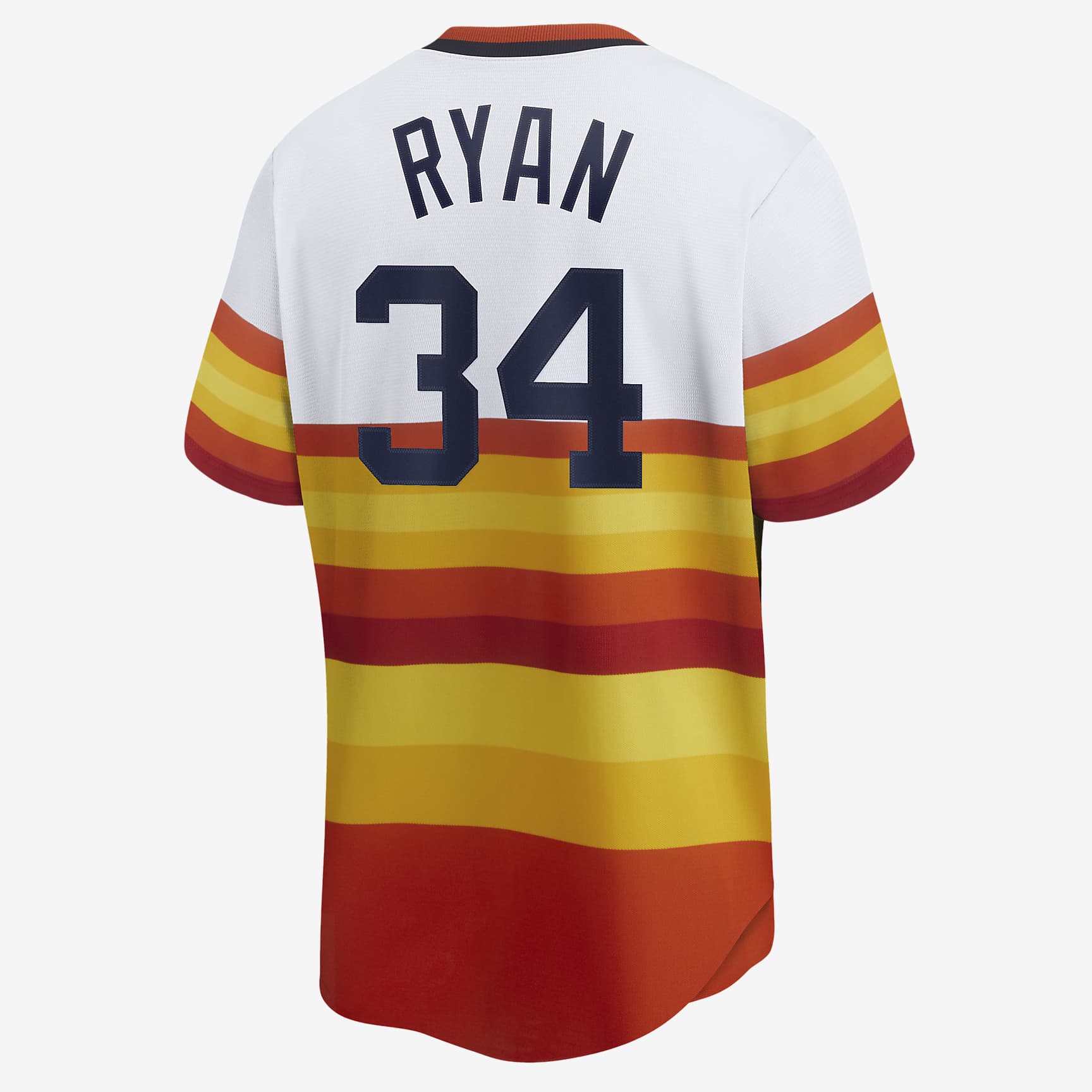 Jersey de béisbol Cooperstown para hombre MLB Houston Astros (Nolan Ryan) - Blanco