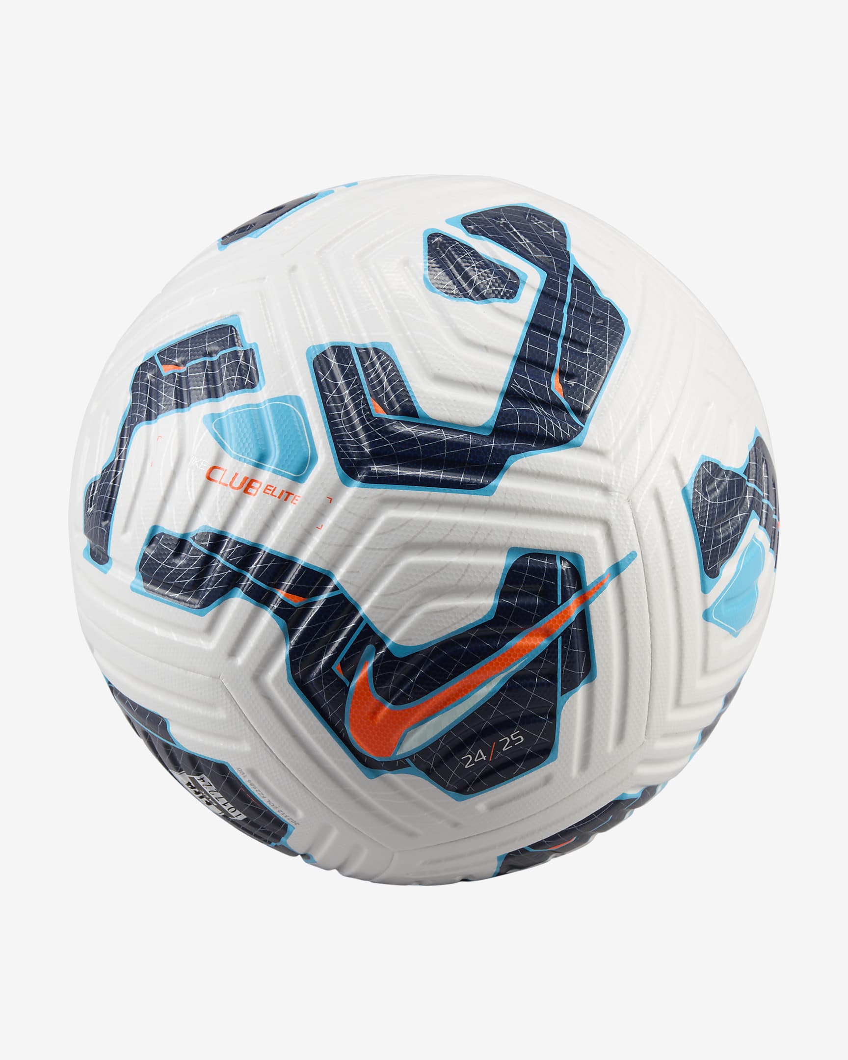 Nike Club Elite Soccer Ball - White/Blackened Blue/Hyper Crimson