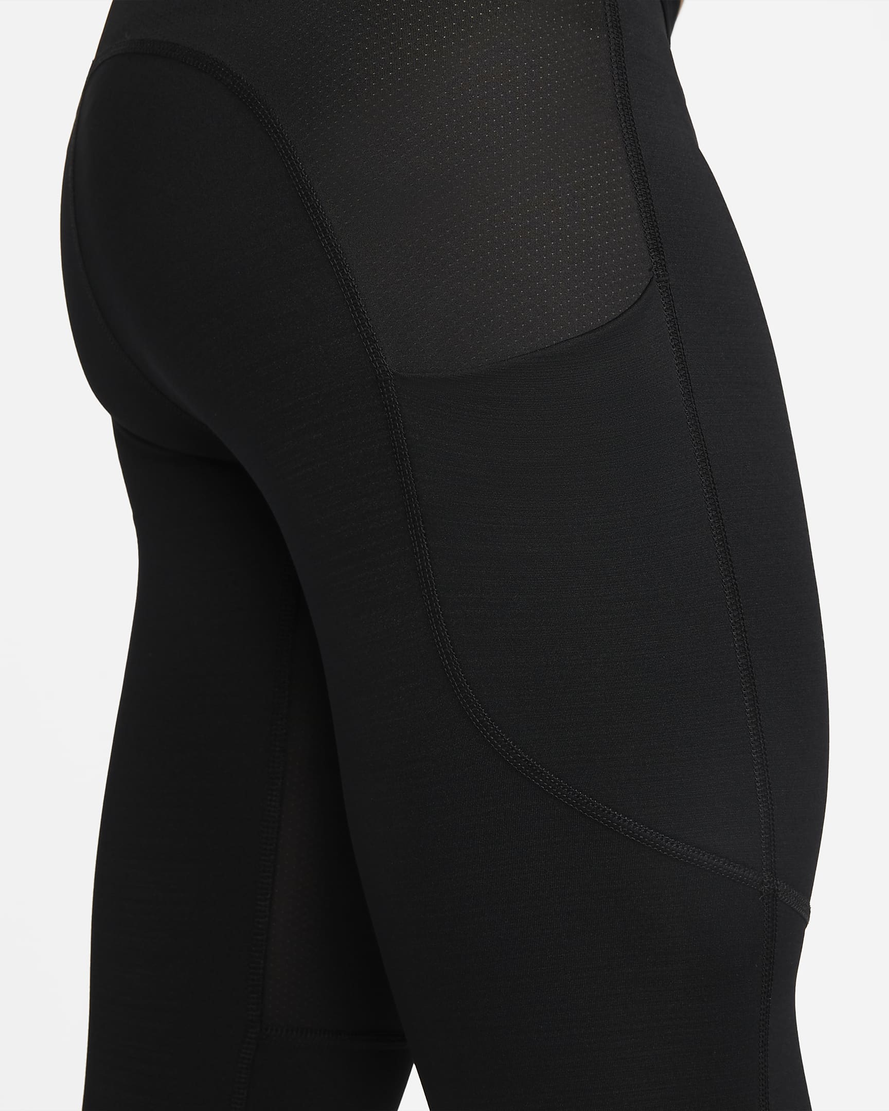 Nike Pro Warm Herentights - Zwart/Wit