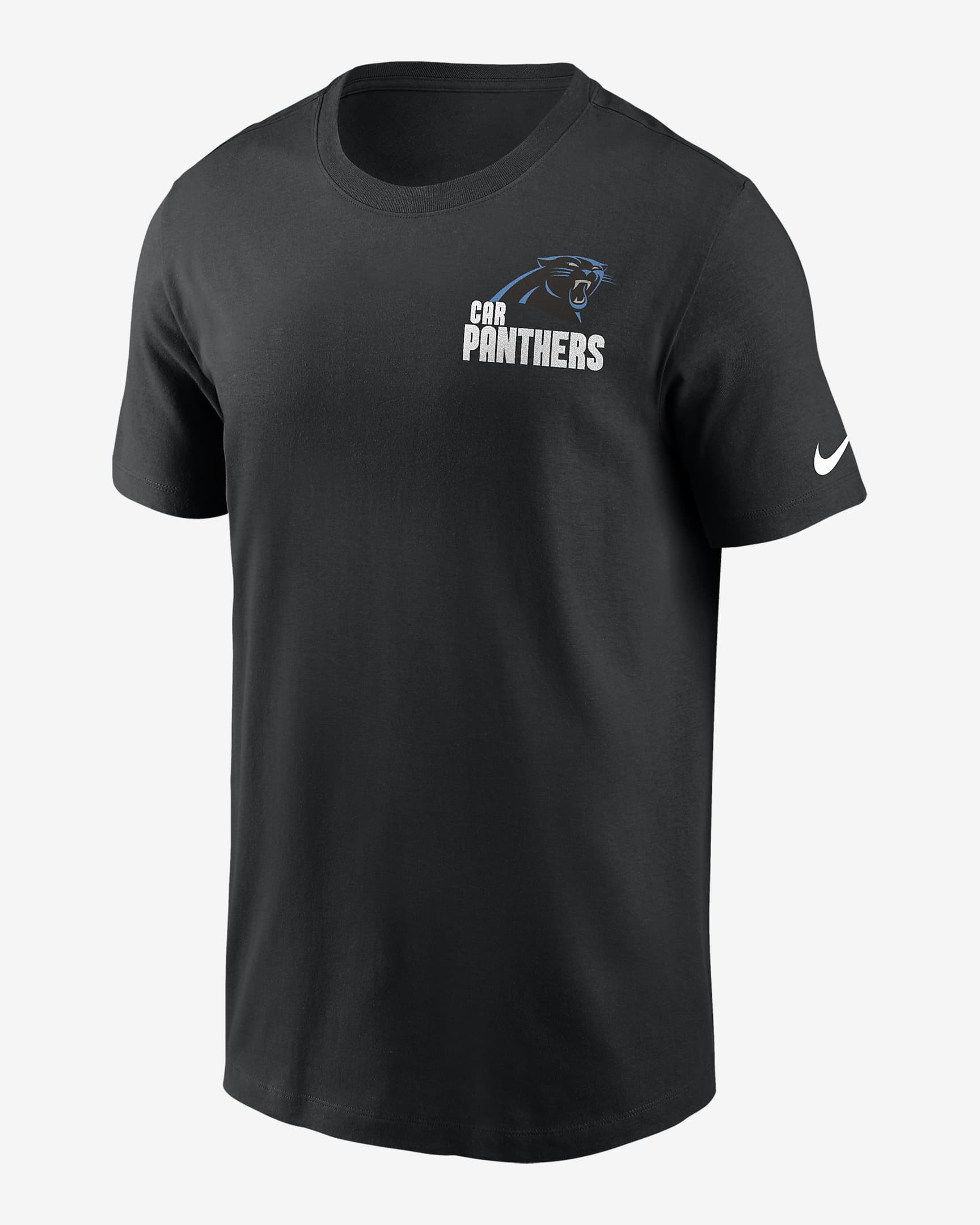 Carolina Panthers Blitz Team Essential Men's Nike NFL T-Shirt. Nike.com