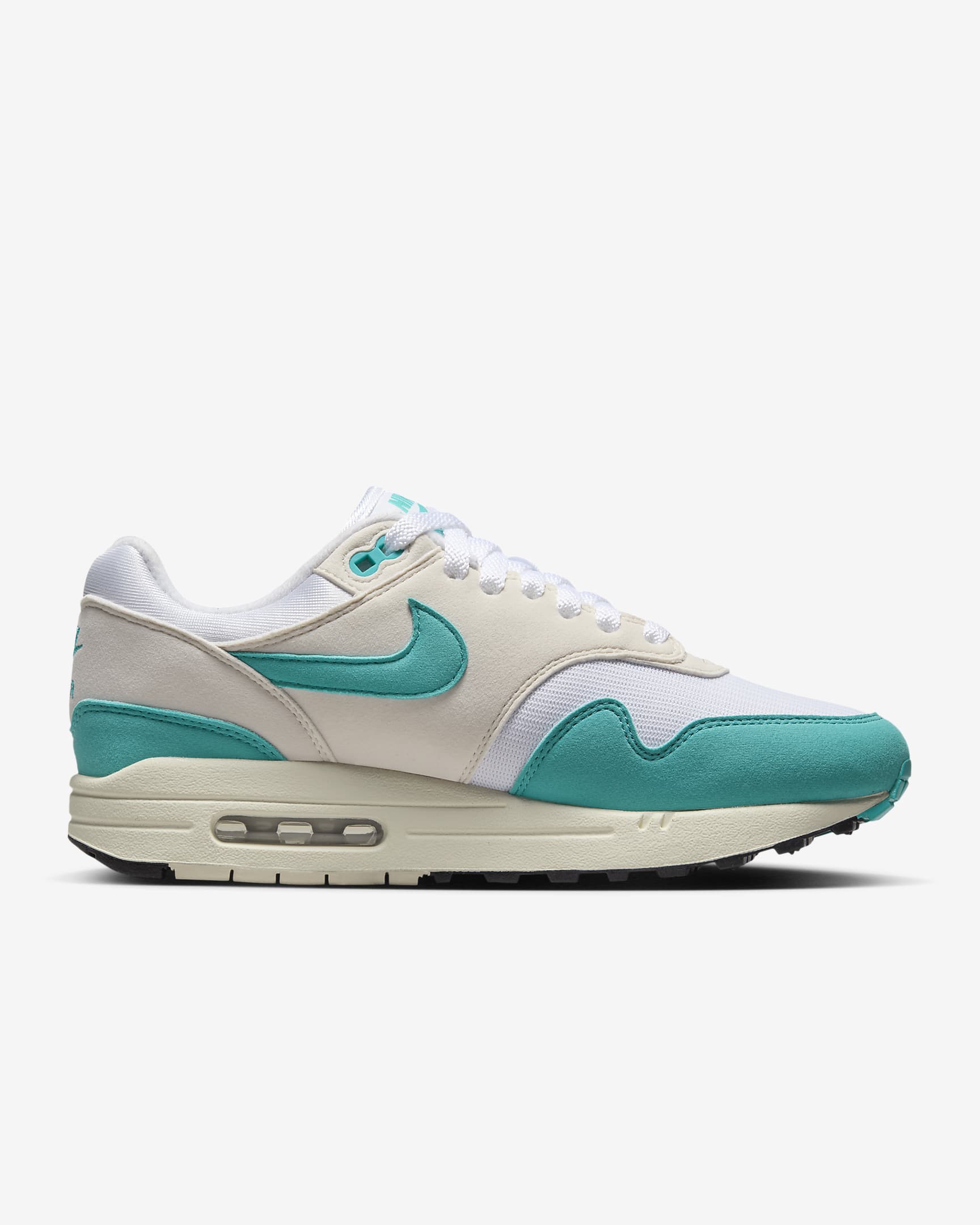 Buty damskie Nike Air Max 1 - Biel/Phantom/Coconut Milk/Dusty Cactus