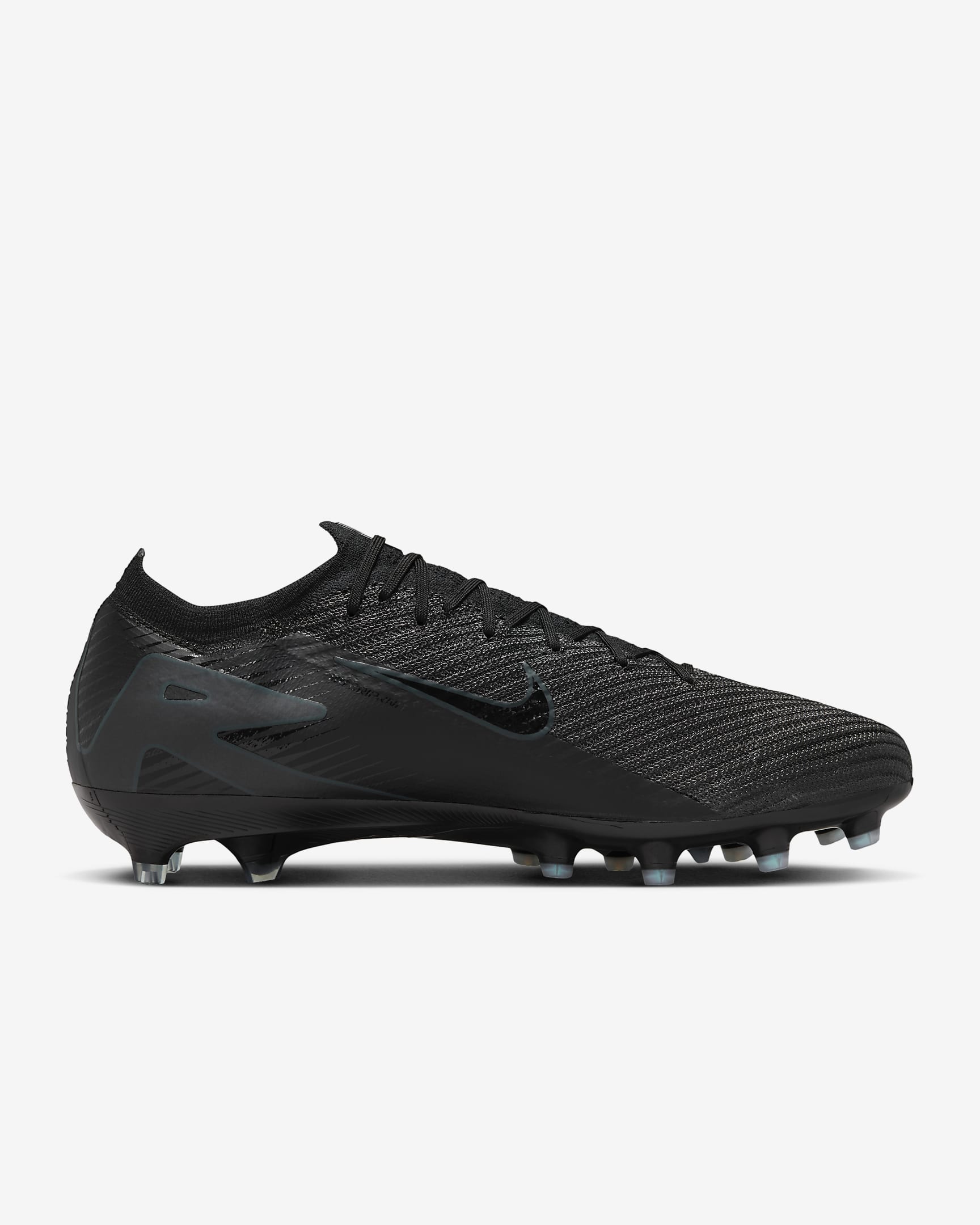 Nike Mercurial Vapor 16 Elite AG-Pro Düşük Bilekli Krampon - Siyah/Deep Jungle/Siyah