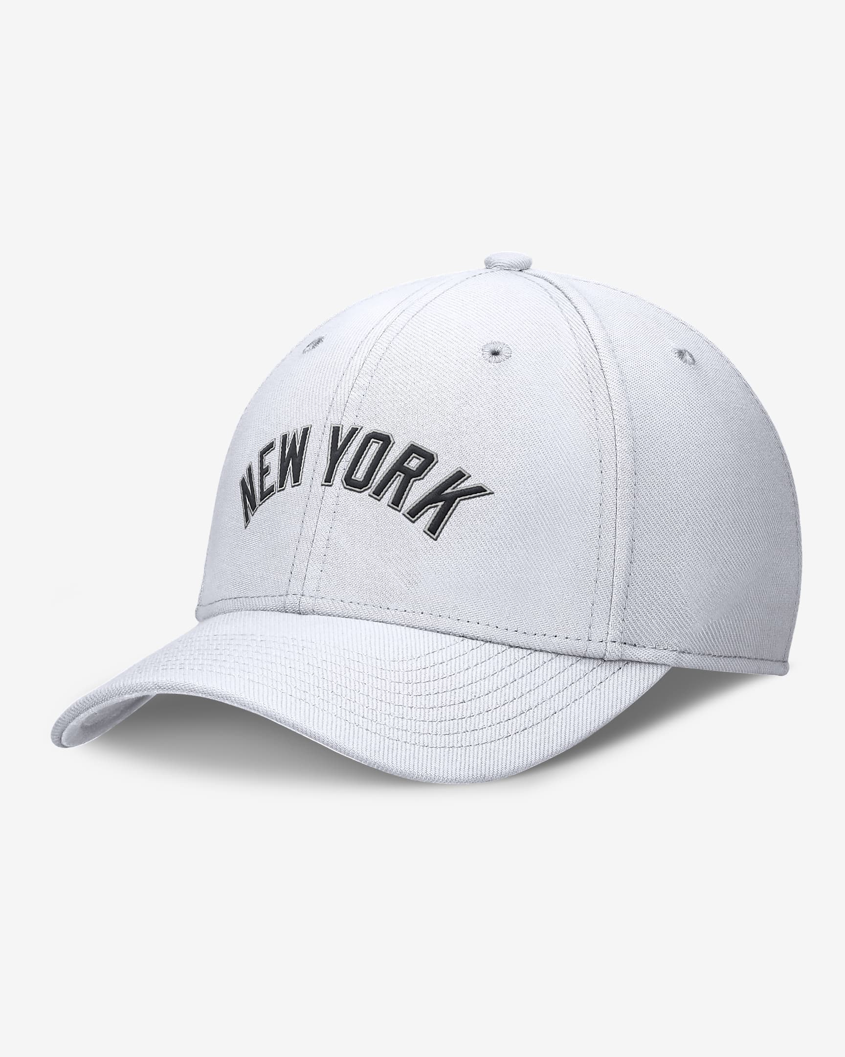 New York Yankees Evergreen Swoosh Men's Nike Dri-FIT MLB Hat - White