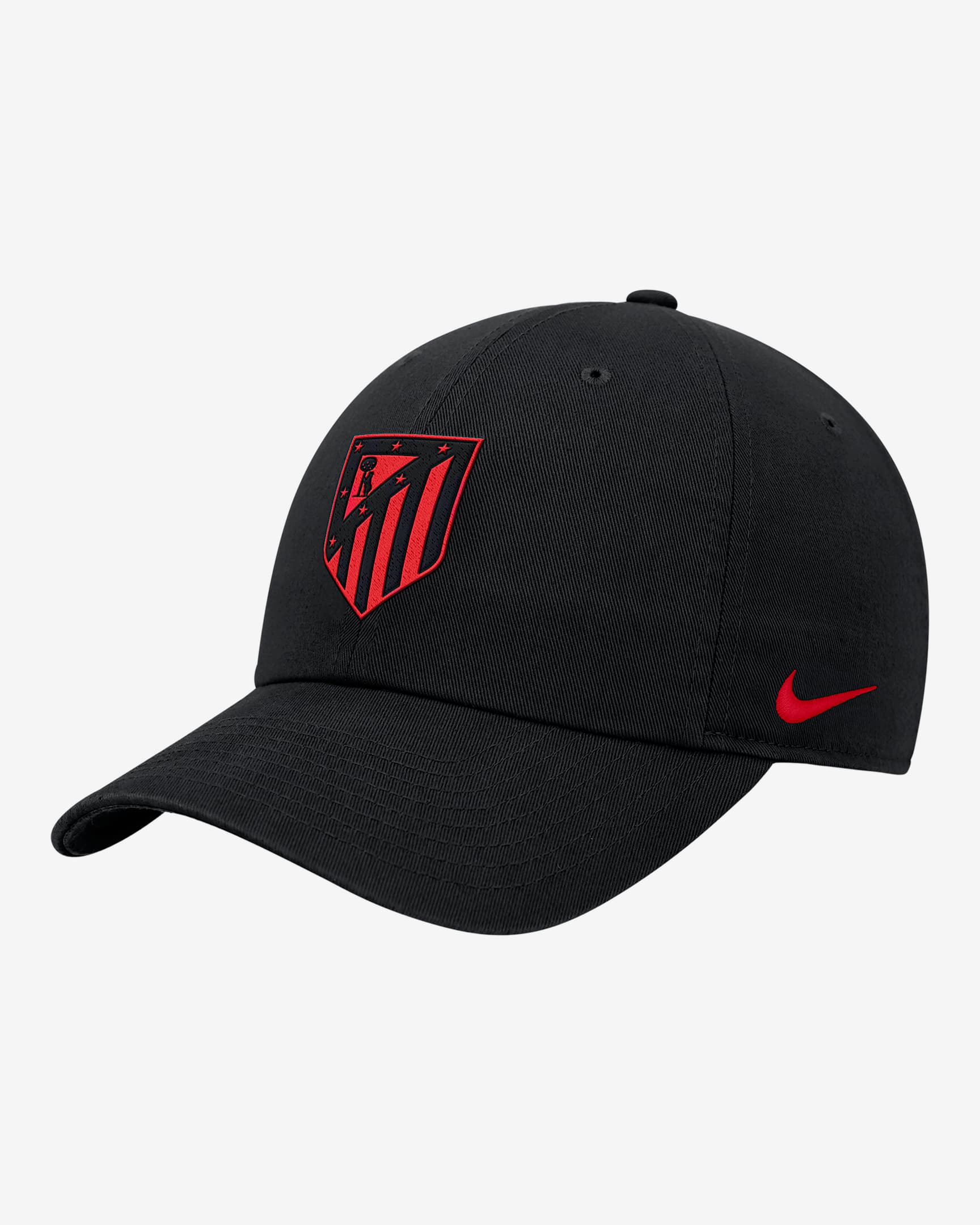 Atlético Madrid Club Nike Soccer Unstructured Cap - Black