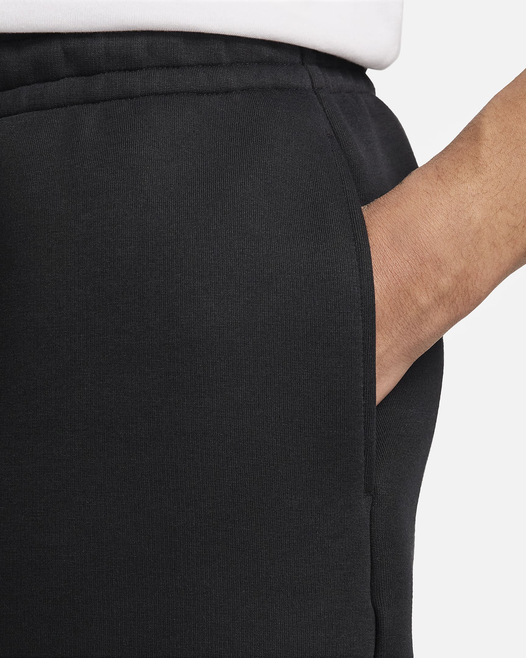 Shorts in fleece Nike Sportswear Tech Fleece Reimagined – Uomo - Nero