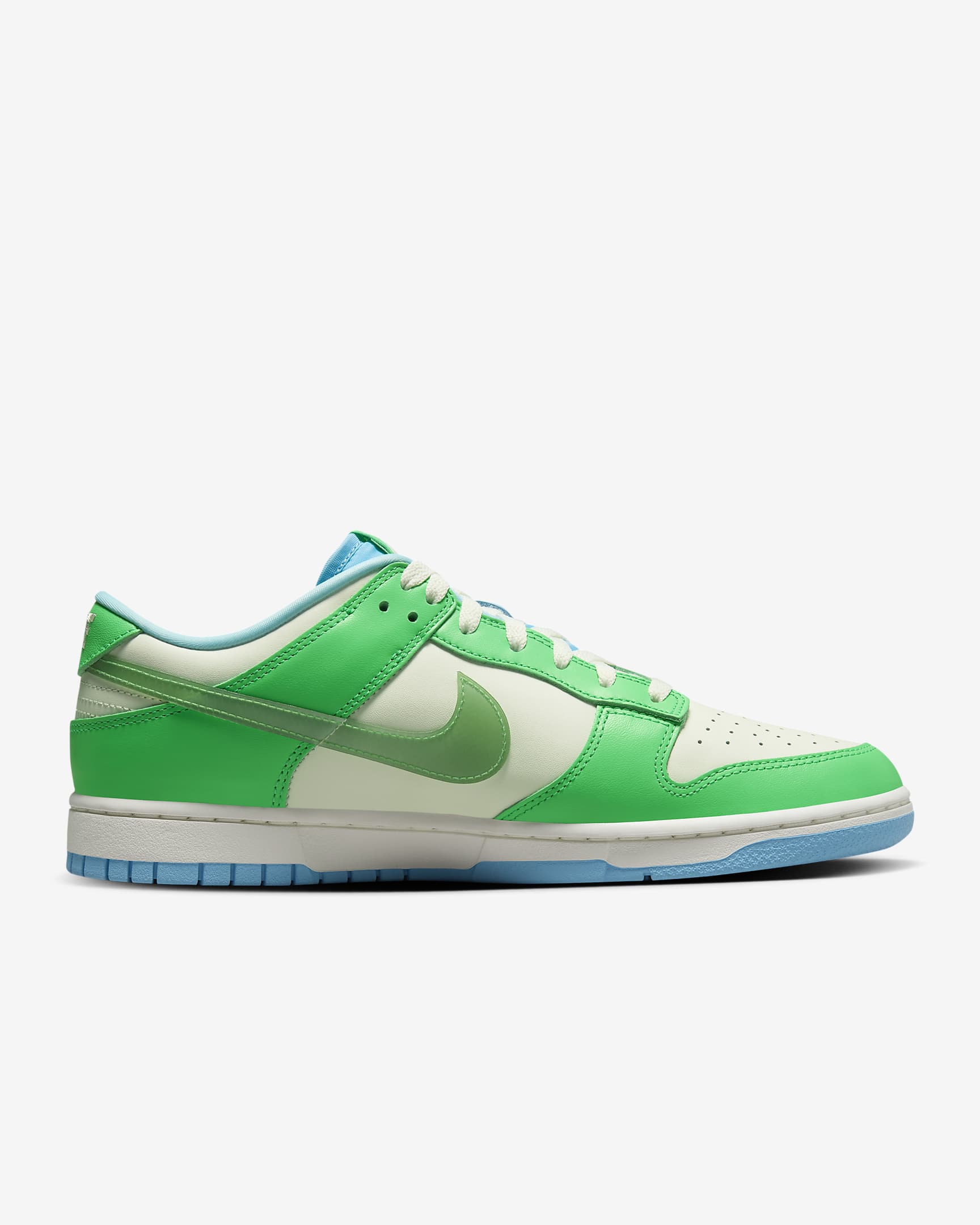 Nike Dunk Low Retro Men's Shoes - Green Shock/Sail/Vapor Green/Aquarius Blue