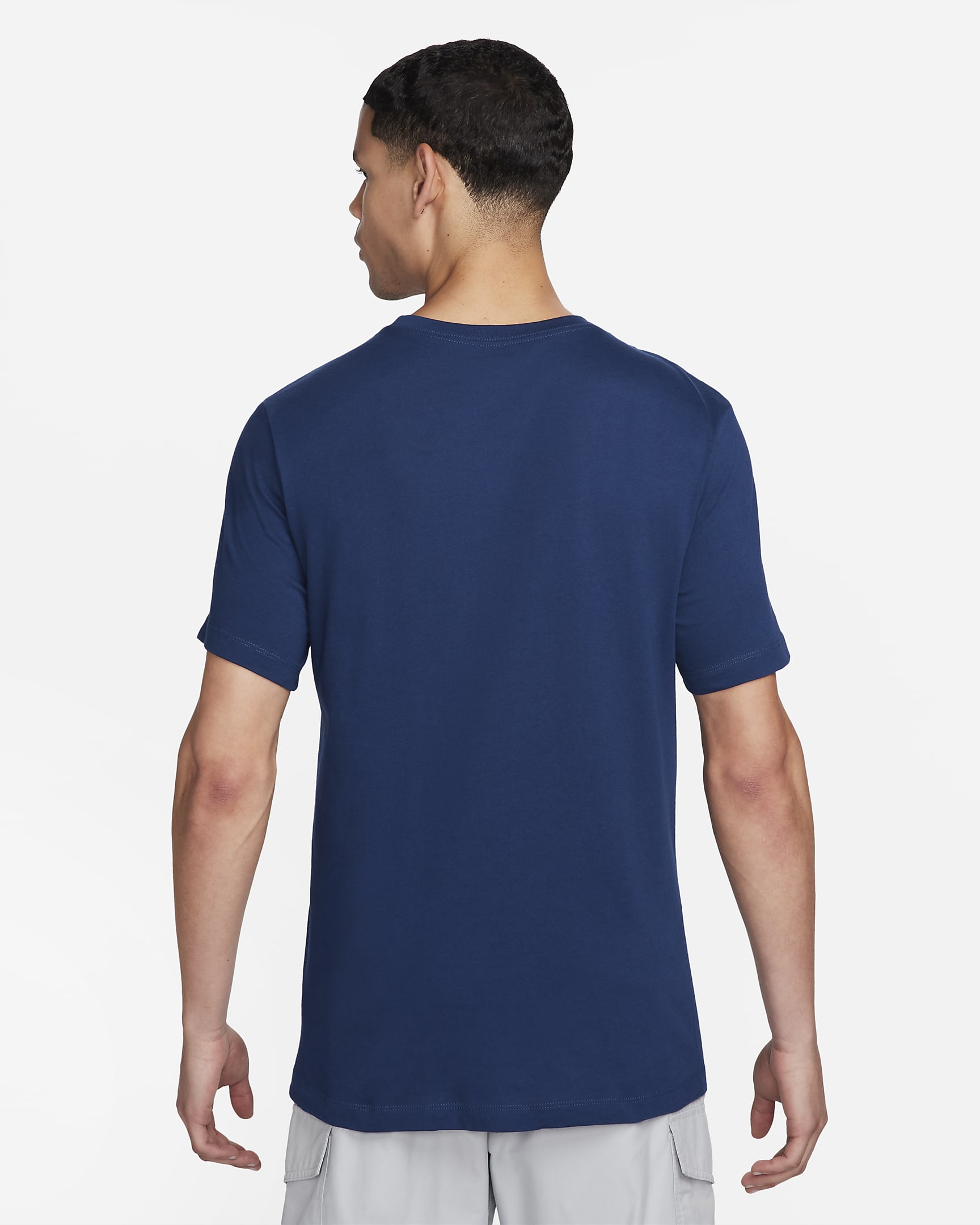 Playera de fútbol para hombre Atlético Madrid Crest - Azul vacío