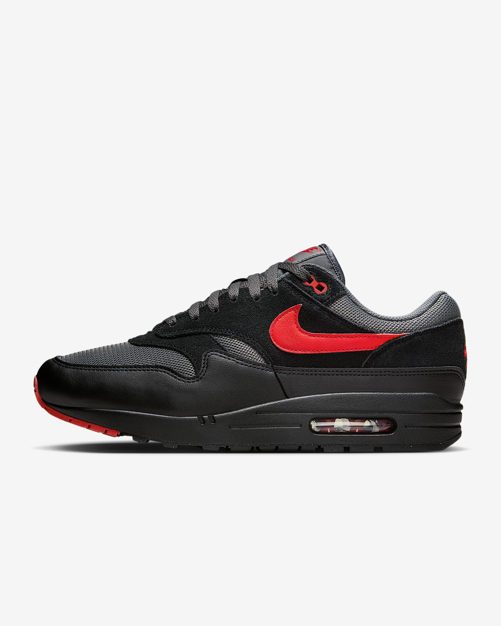 air max 1 navy red