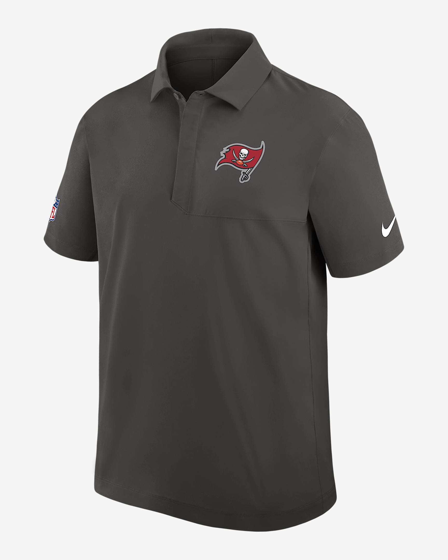 Tampa Bay Buccaneers City Pride Sideline Men's Nike Dri-FIT NFL Polo - Pewter