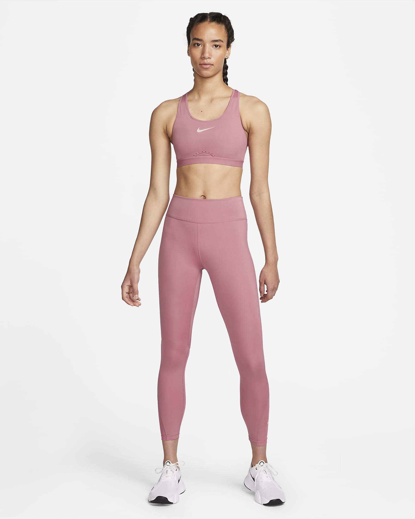 Nike Swoosh Women's High-Support Non-Padded Adjustable Sports Bra. Nike.com