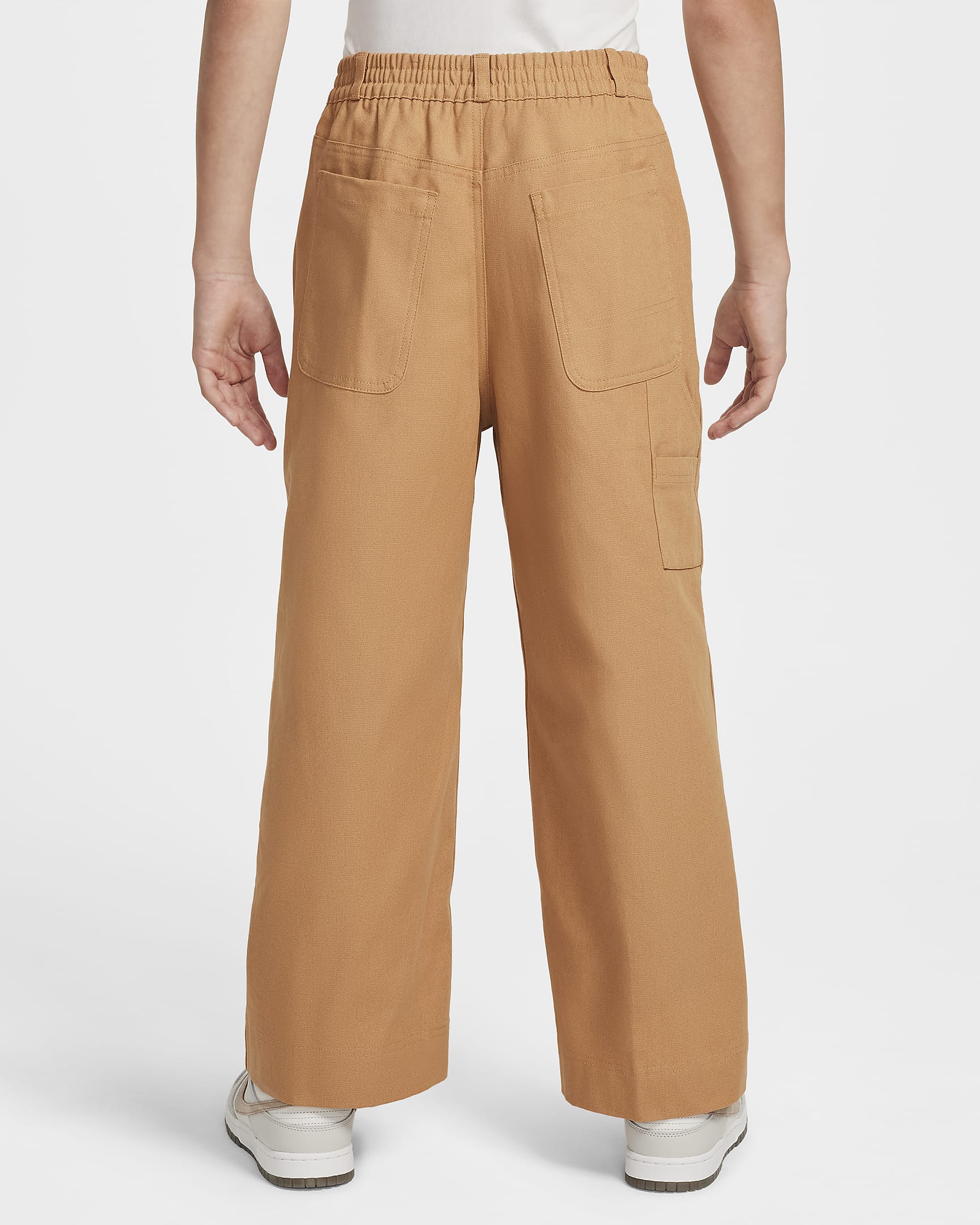 Nike Sportswear Metro Ground Older Kids' Carpenter Trousers - Flax/Twine