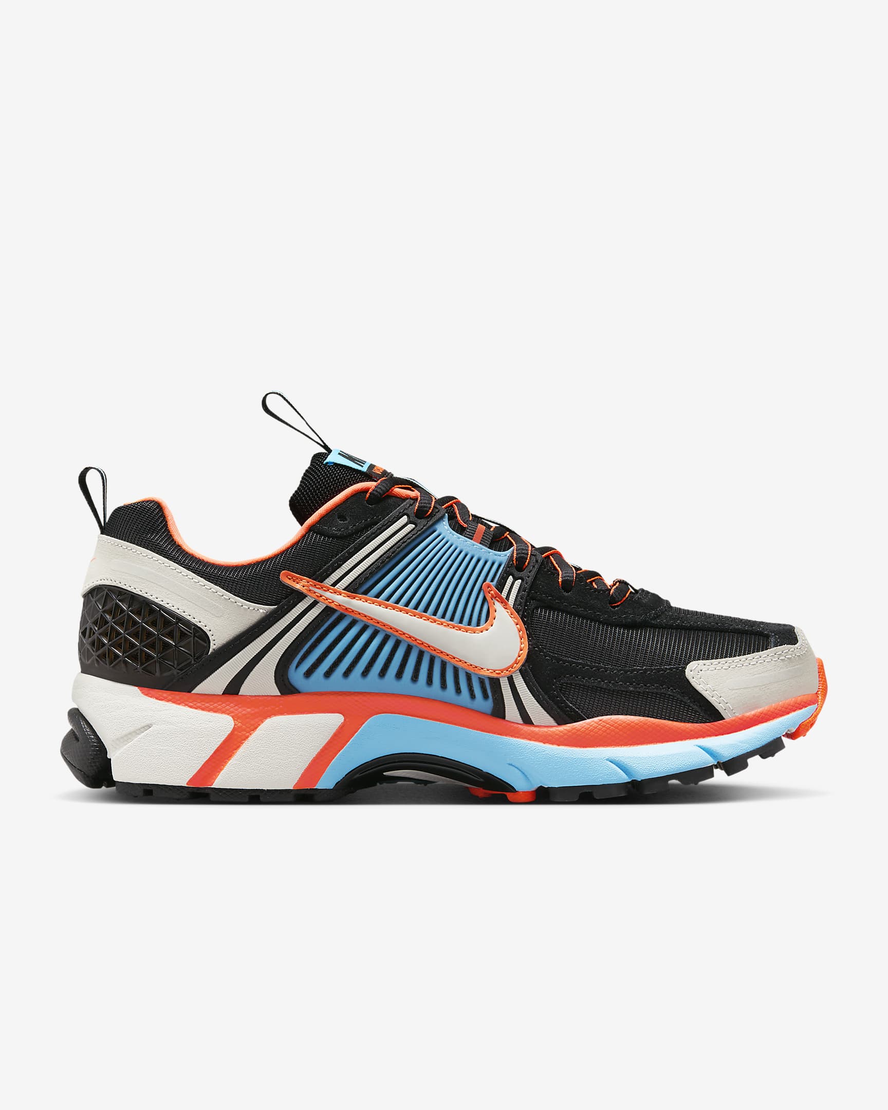 Nike Zoom Vomero 5 Premium Women's Shoes - Black/Blue Gaze/Total Orange/Light Bone