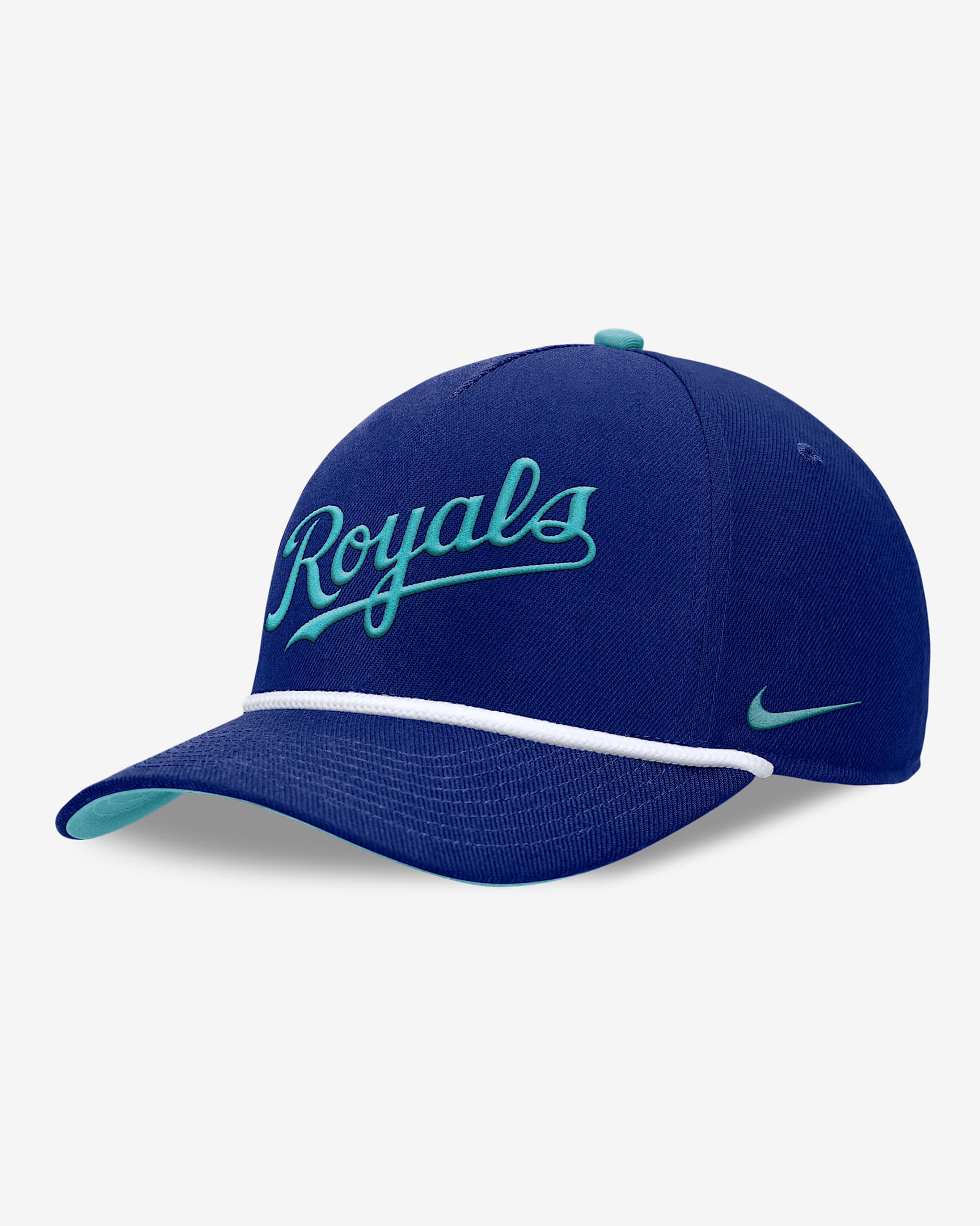 Kansas City Royals Rise Men's Nike MLB Adjustable Hat - Royal