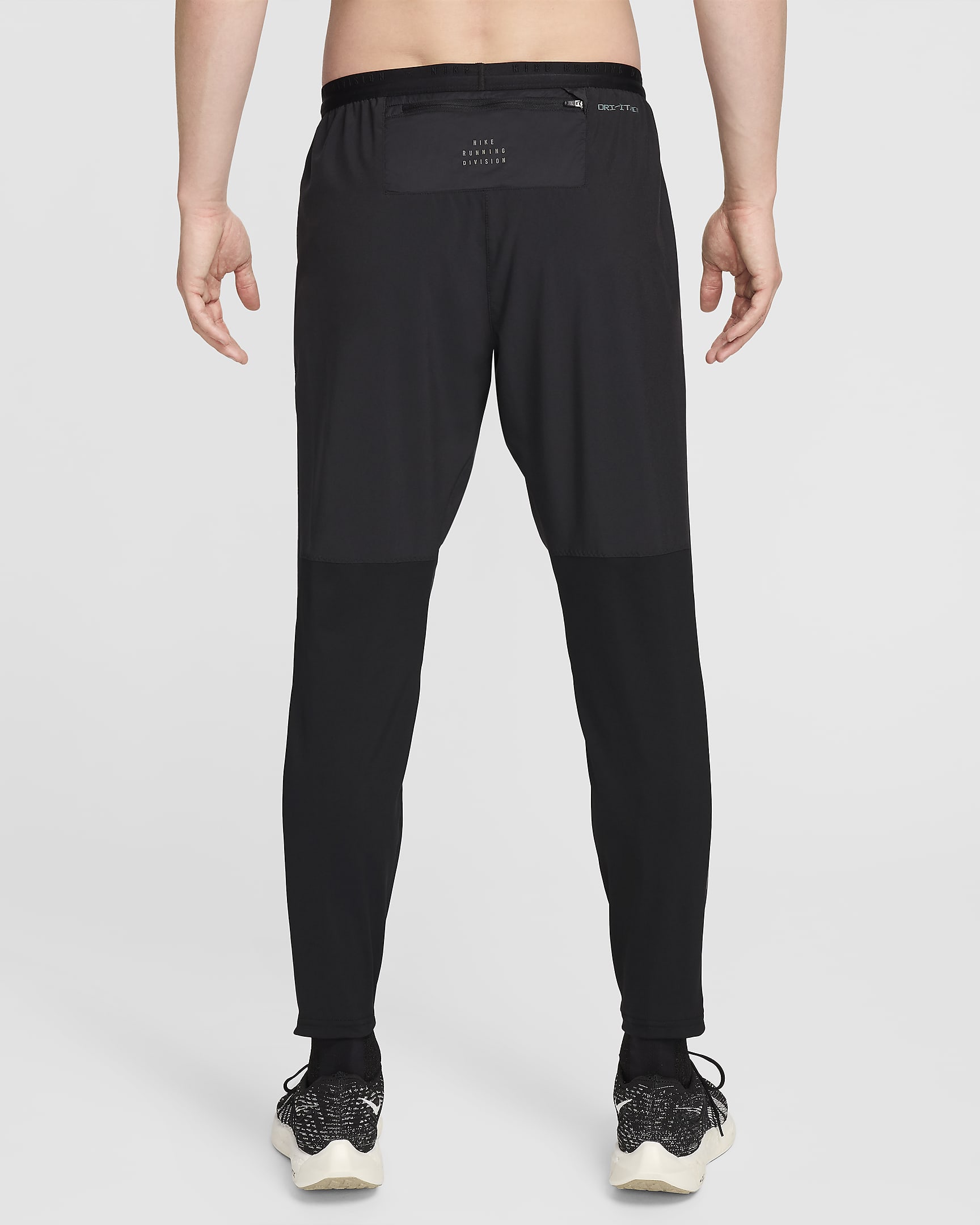 Nike Running Division Men's Dri-FIT ADV UV Running Trousers - Black/Black