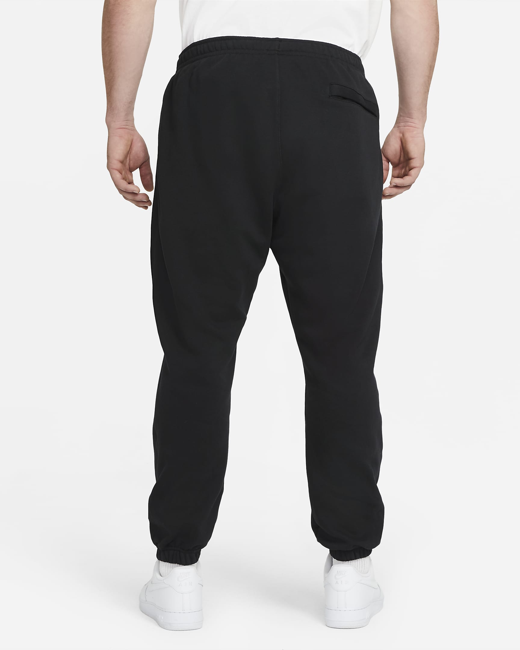 Pantalon Nike Sportswear Club Fleece pour Homme - Noir/Noir/Blanc