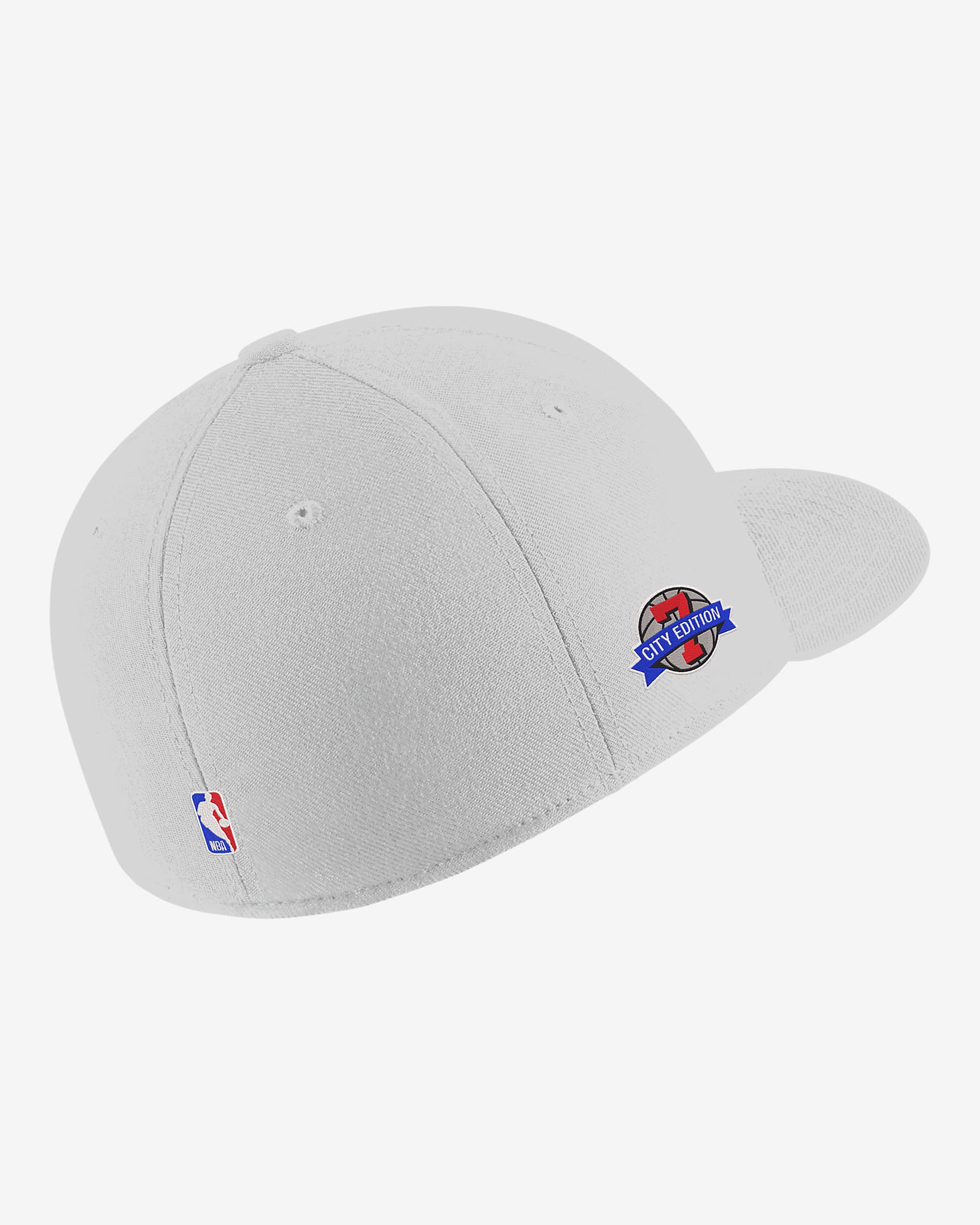 Milwaukee Bucks City Edition Nike NBA Swoosh Flex Cap - White