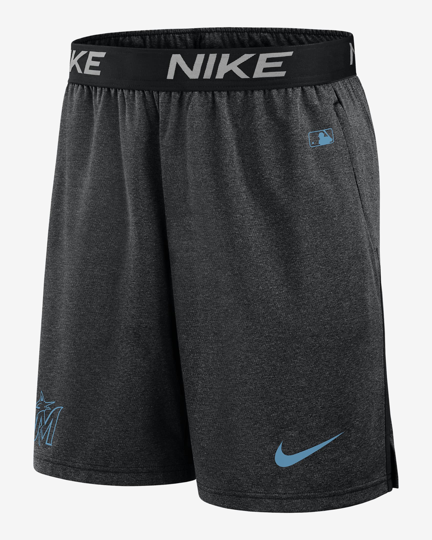 Shorts de la MLB Nike Dri-FIT para hombre Miami Marlins Authentic ...